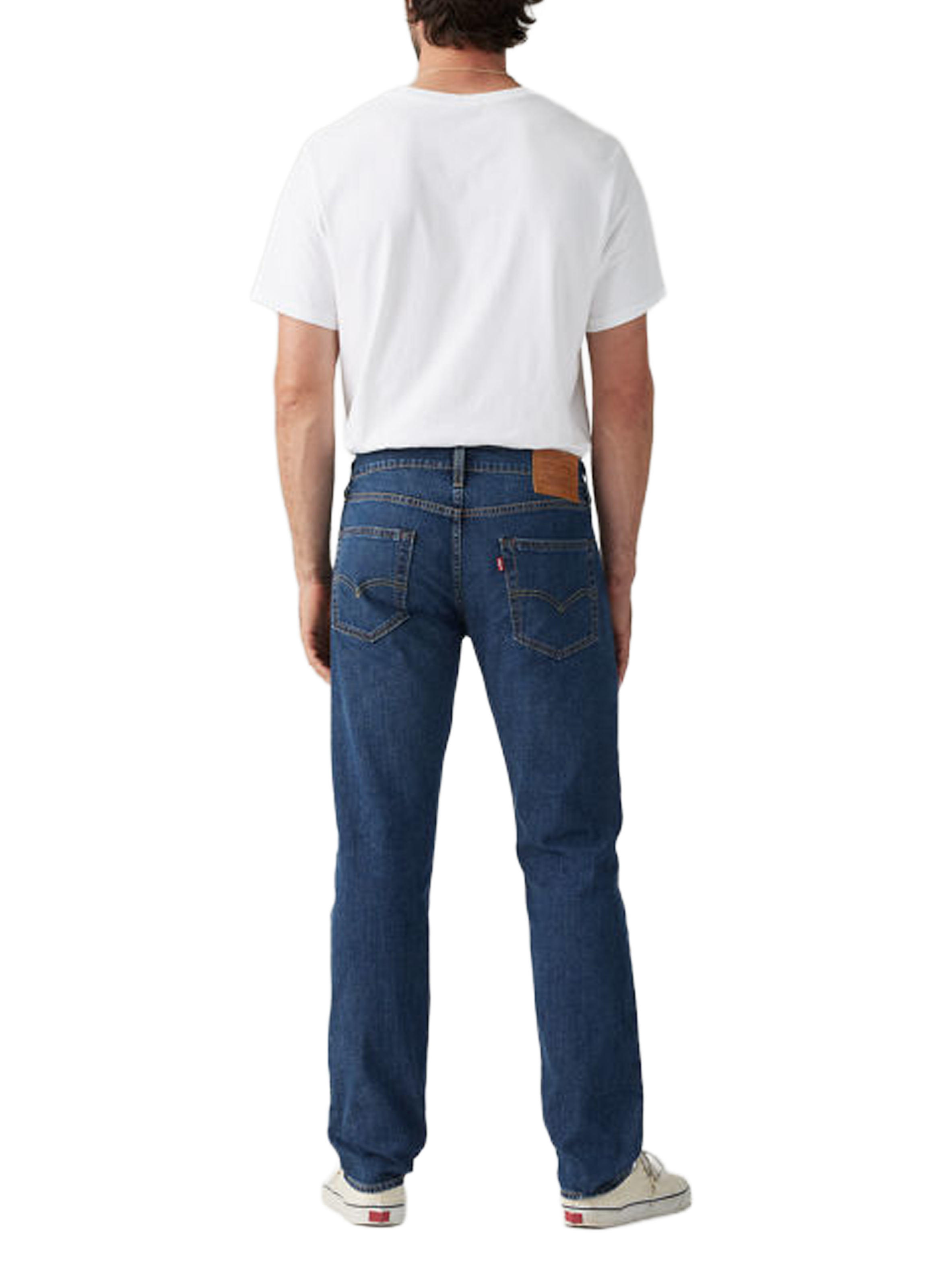 502 slim jeans in cotton and linen blend LEVI'S Blue
