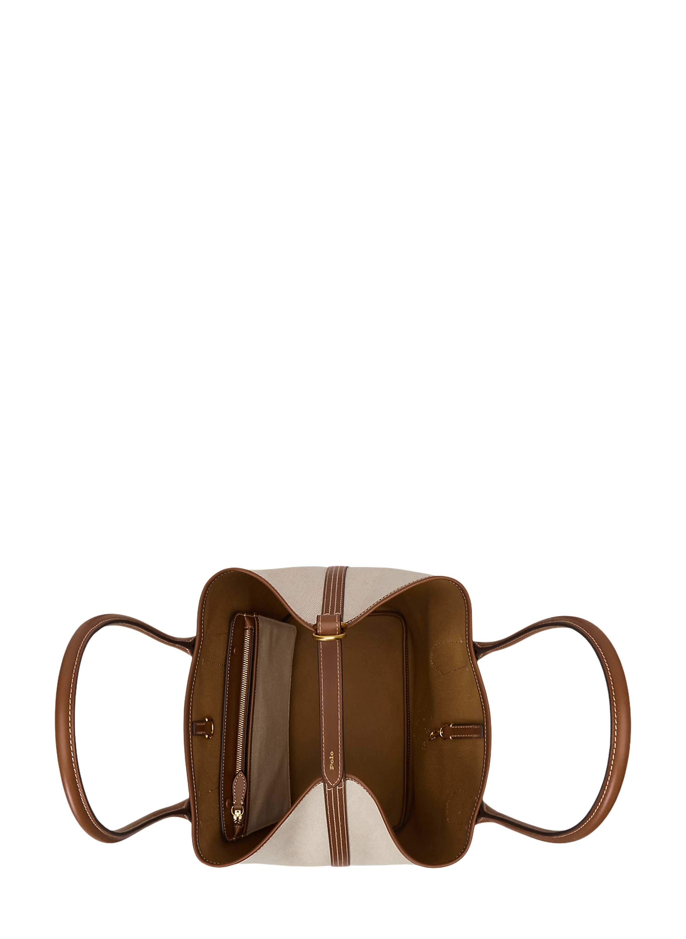 Baumwoll-Logotragetasche POLO RALPH LAUREN Mehrfarbig