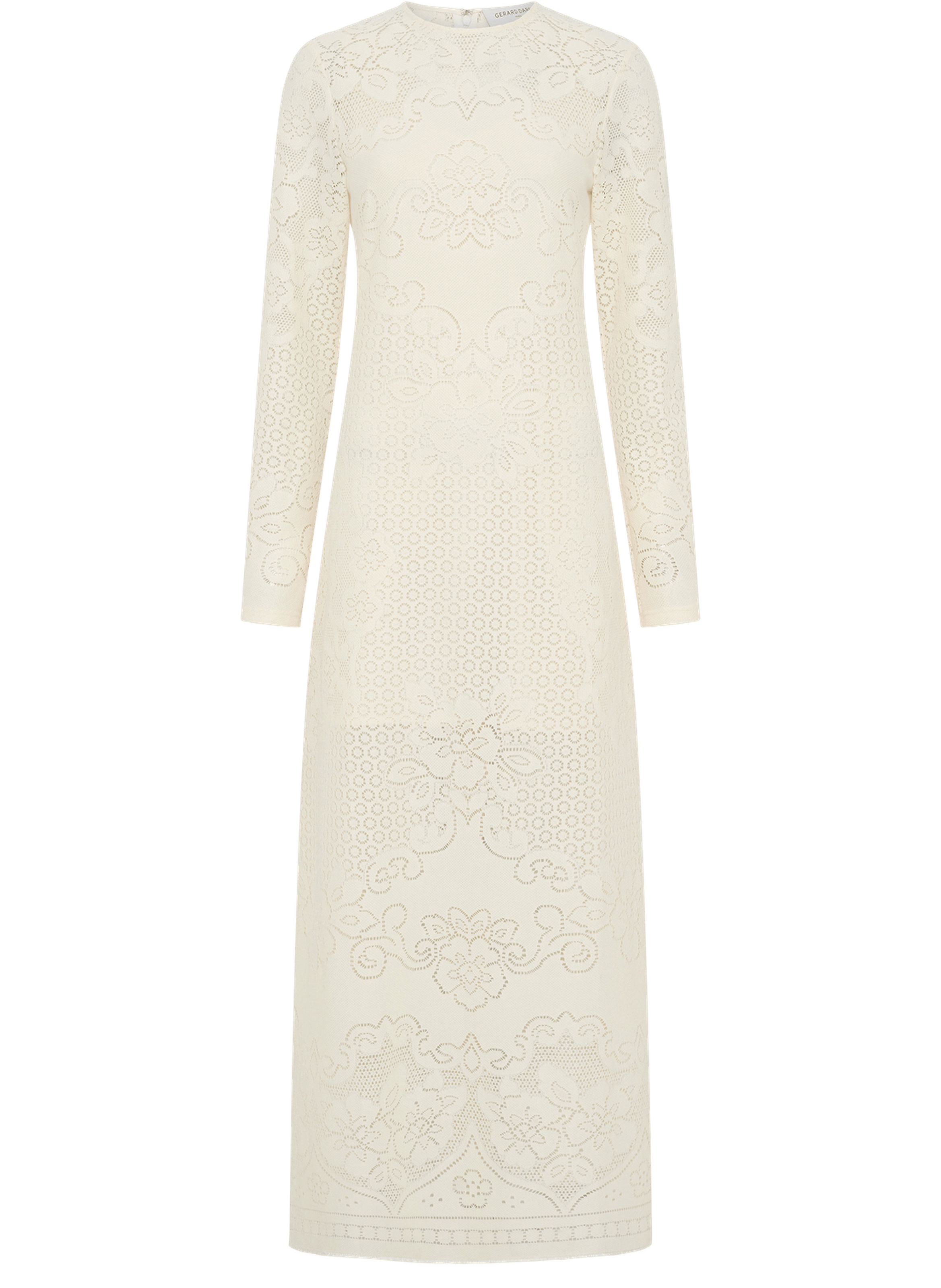 Robe longue en dentelle - riyane GERARD DAREL Beige