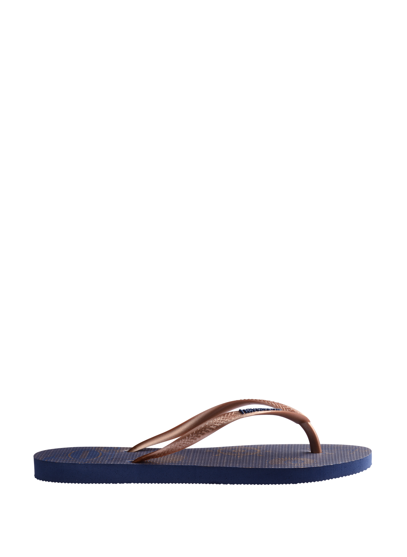 Tongs slim nautical HAVAIANAS Bleu