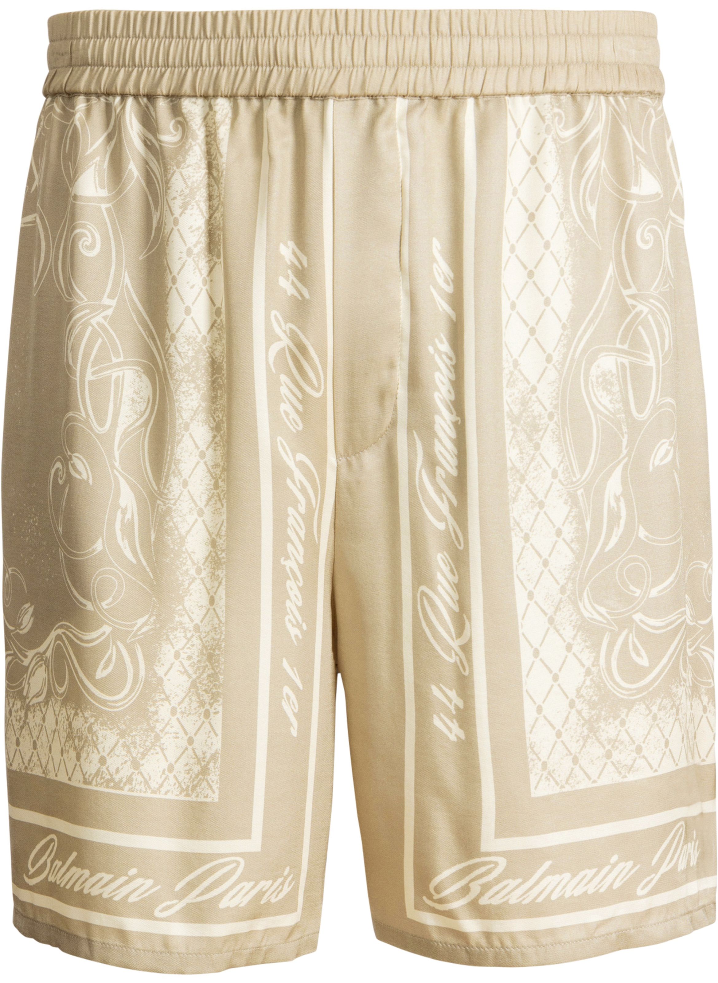 Short pyjama imprimé foulard BALMAIN Beige