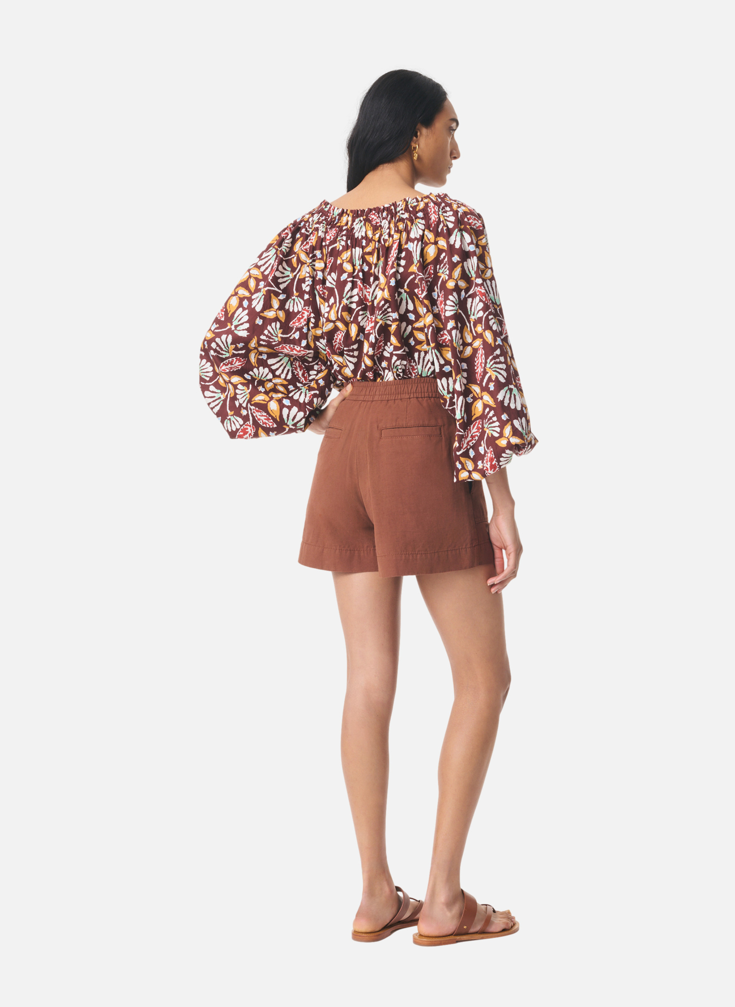Short graviere VANESSA BRUNO Marron
