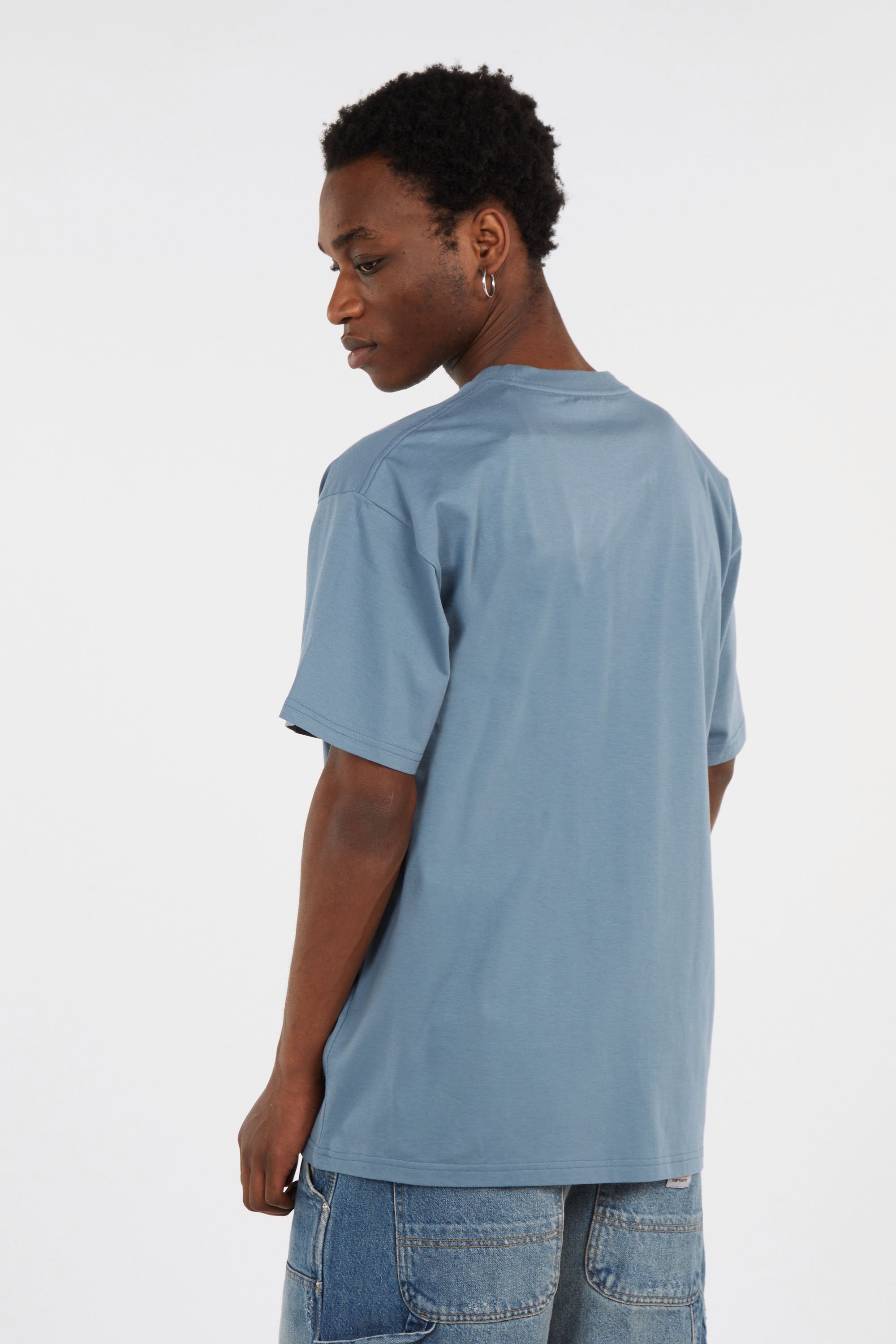 T-shirt s/s duck duck t-shirt CARHARTT WIP Bleu