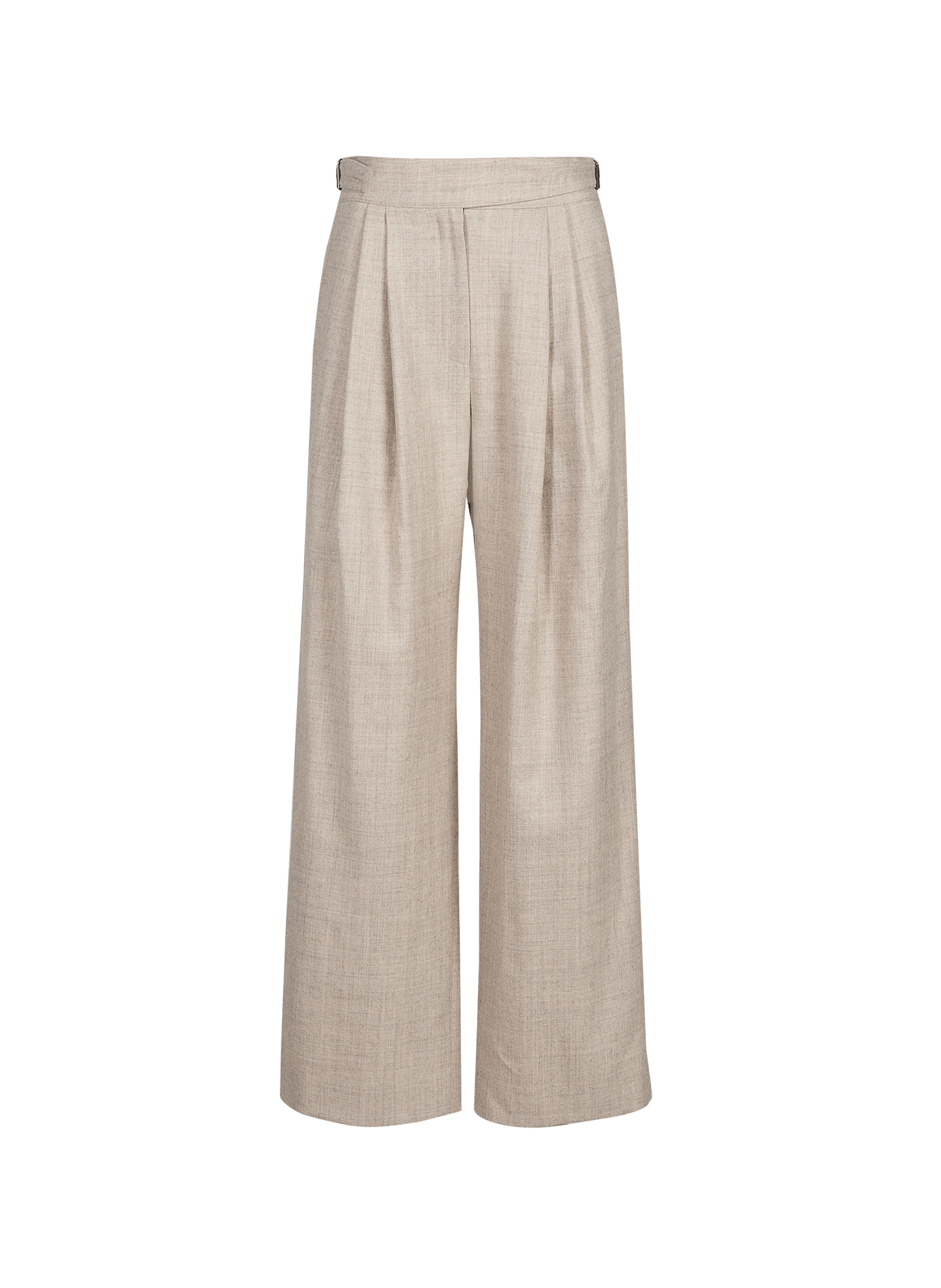 Wool tailored trousers LE 17 SEPTEMBRE Beige