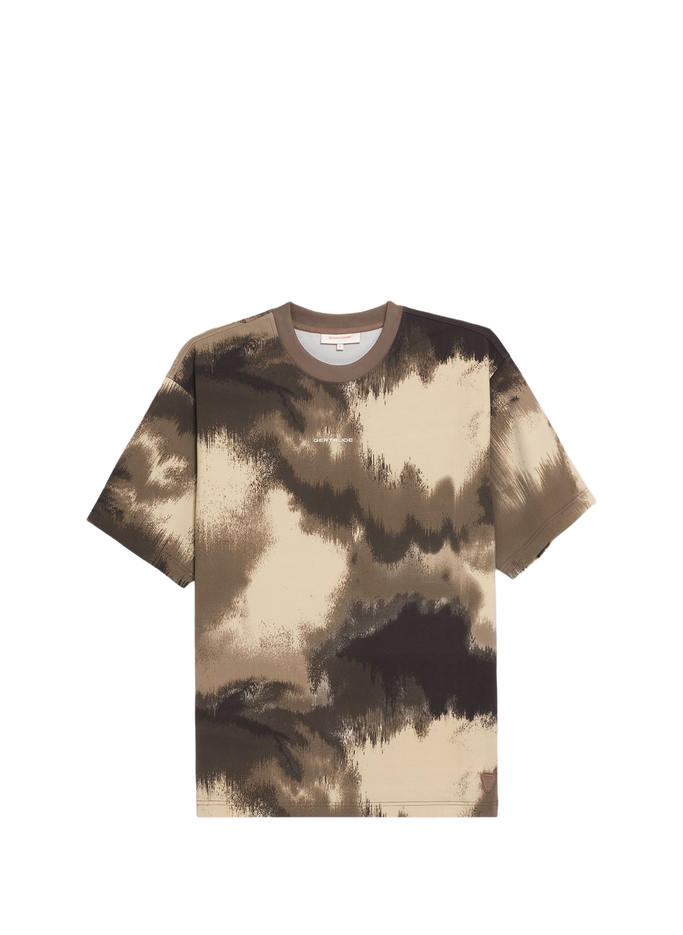 T-shirt imprimé Hortygl manches courtes GERTRUDE Brown
