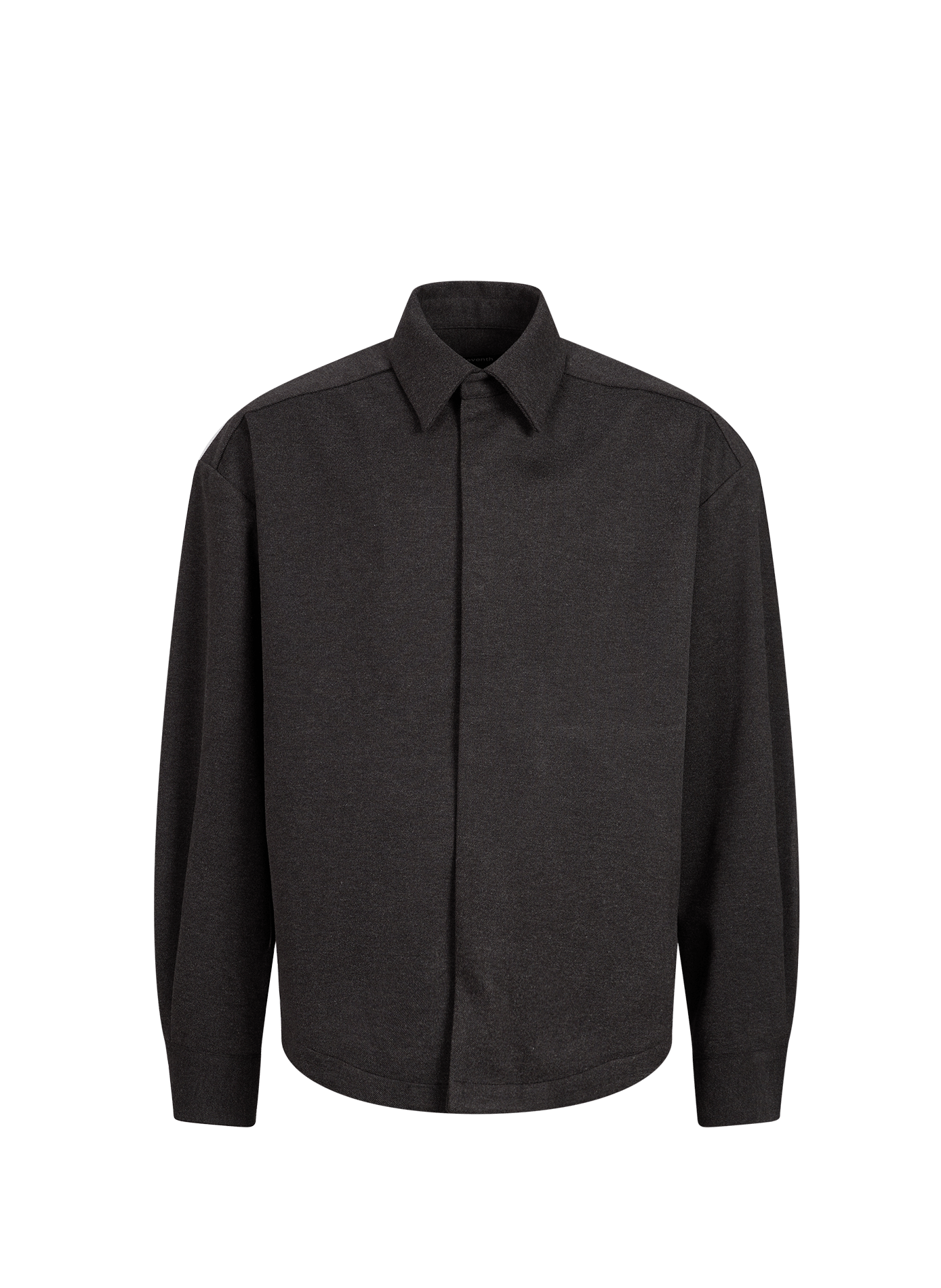 Surchemise M5 Oxford ample col classique SEVENTH Gris