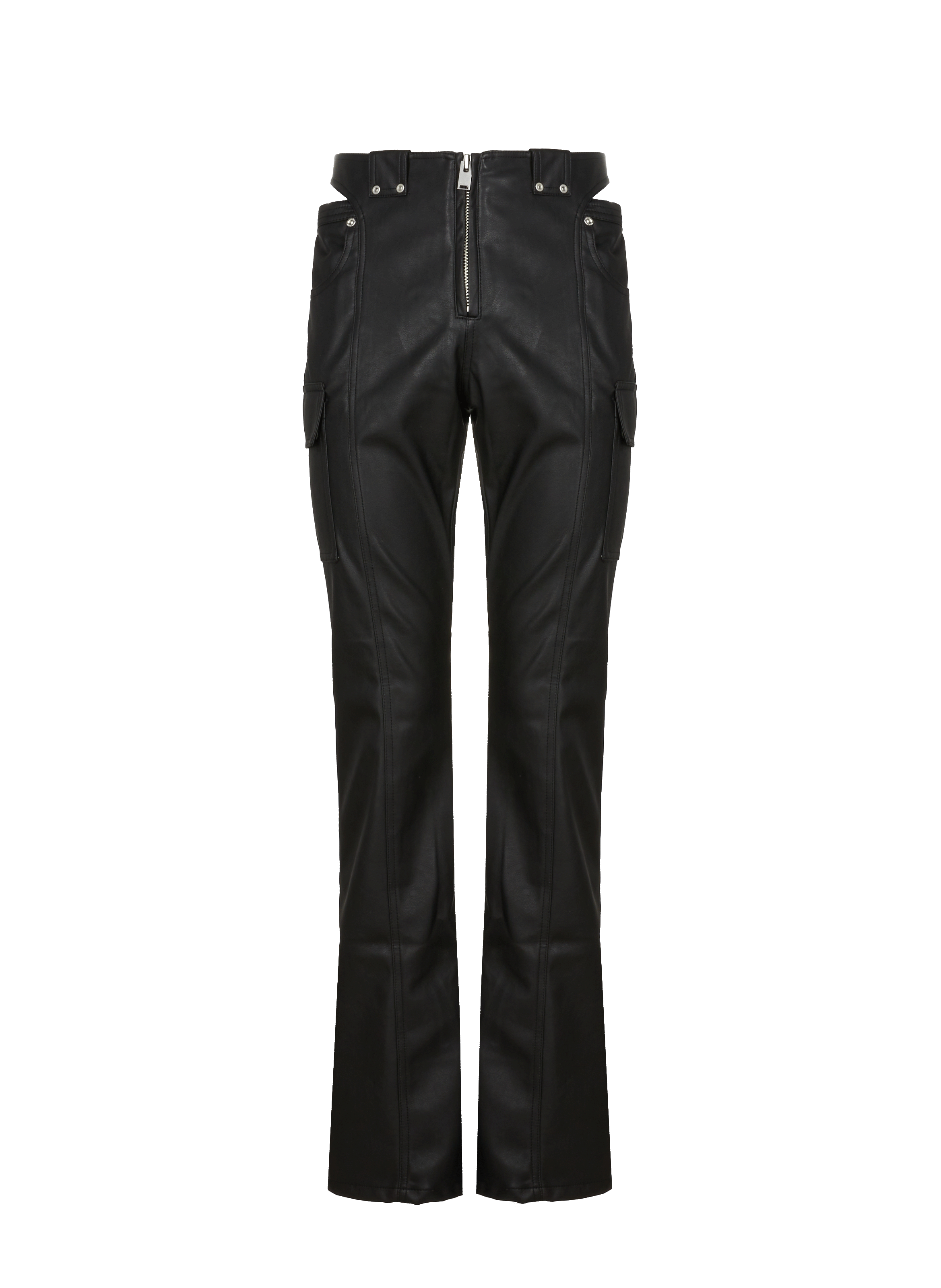 Openwork leather-effect trousers  MISBHV Black