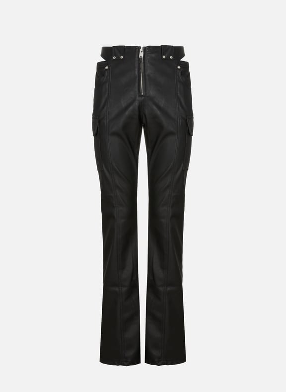 Openwork leather-effect trousers  MISBHV Openwork leather-effect trousers  MISBHV