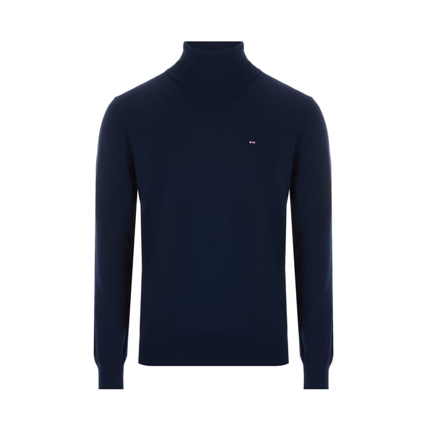 Pull col roulé en laine