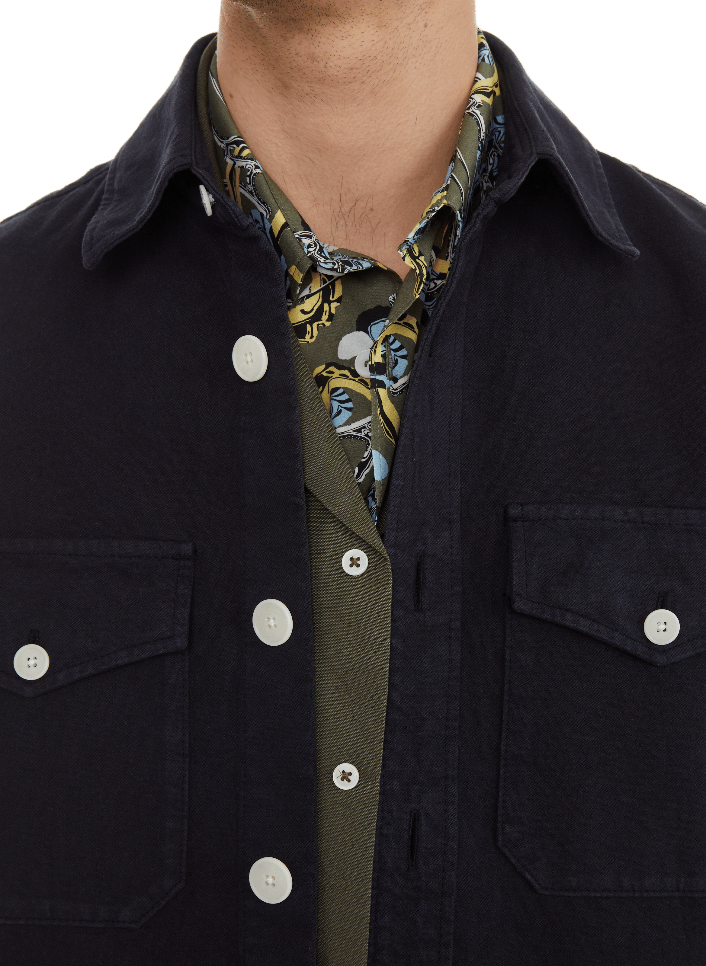 Chemise droite  EDITIONS 102 Bleu