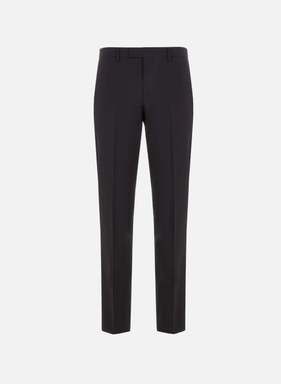 PAUL SMITH Wool and mohair-blend suit trousers Blue