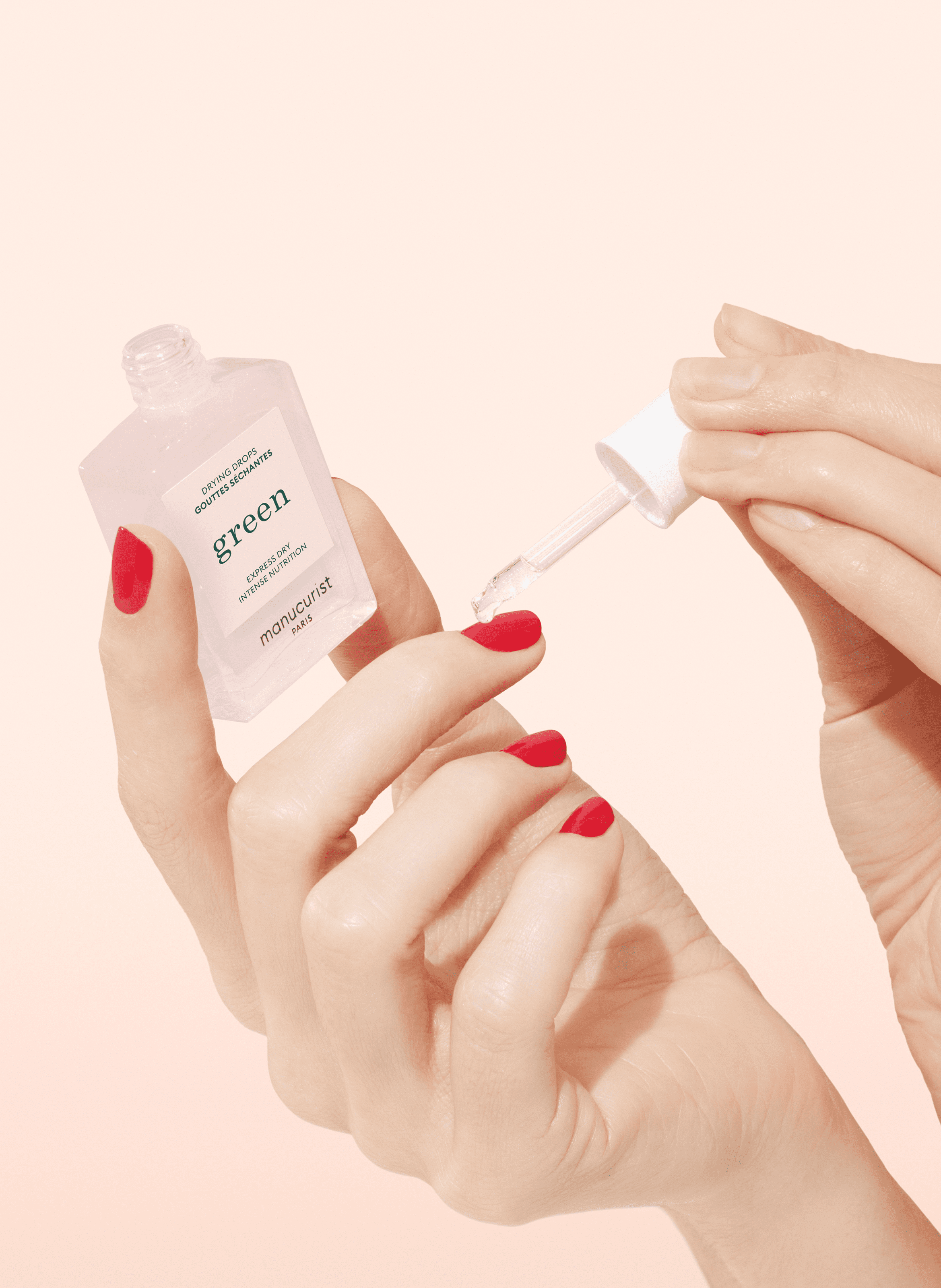 Nail polish drying drops MANUCURIST No color