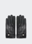 Gants en cuir   Noir dble