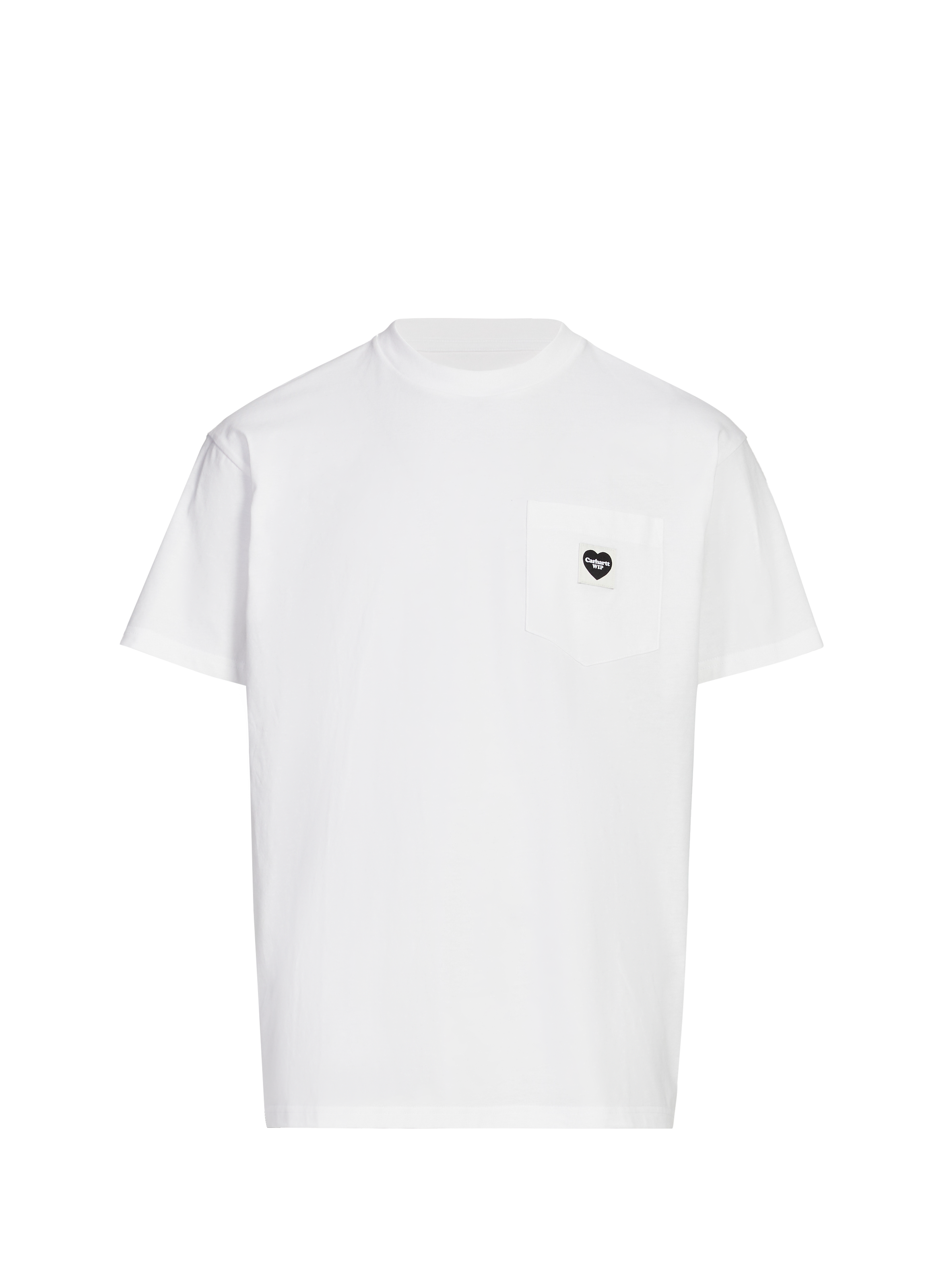 T-shirt à manches courtes en coton CARHARTT WIP Blanc