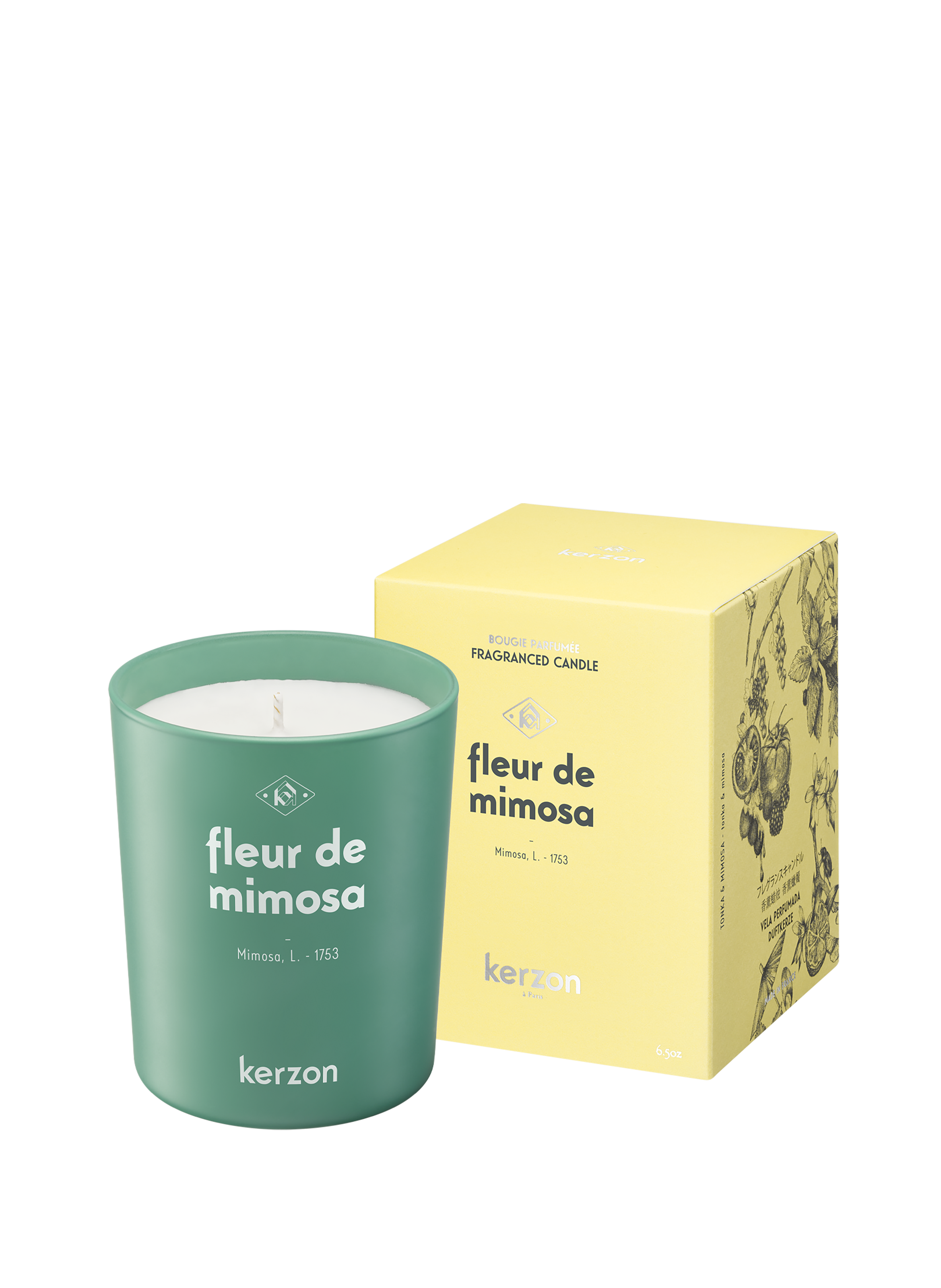 Scented Candle Mimosa Flower KERZON No color