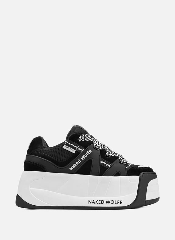Baskets slider Noir by NAKED WOLFE NAKED WOLFE Baskets slider Noir