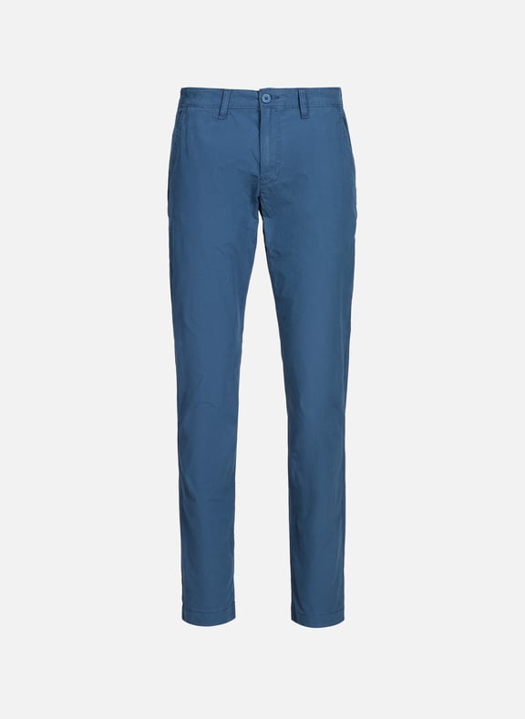 Slim-fit stretch cotton chinos Blue by TIMBERLAND TIMBERLAND Slim-fit stretch cotton chinos Blue