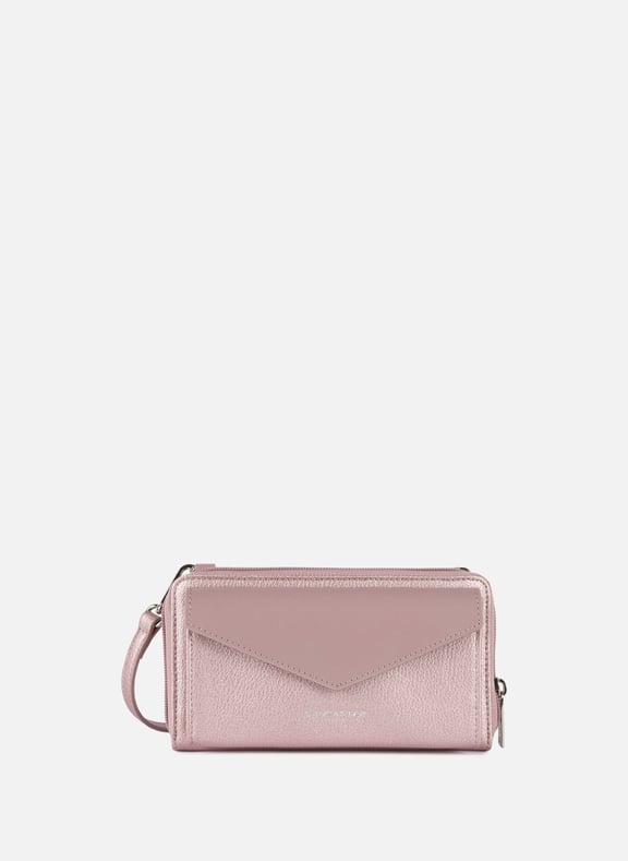 Pochette smartphone - maya kba Rose by LANCASTER LANCASTER Pochette smartphone - maya kba Rose