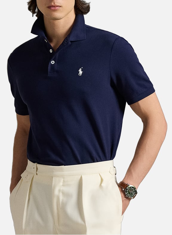 Polo shirt with logo Blue by POLO RALPH LAUREN POLO RALPH LAUREN Polo shirt with logo Blue