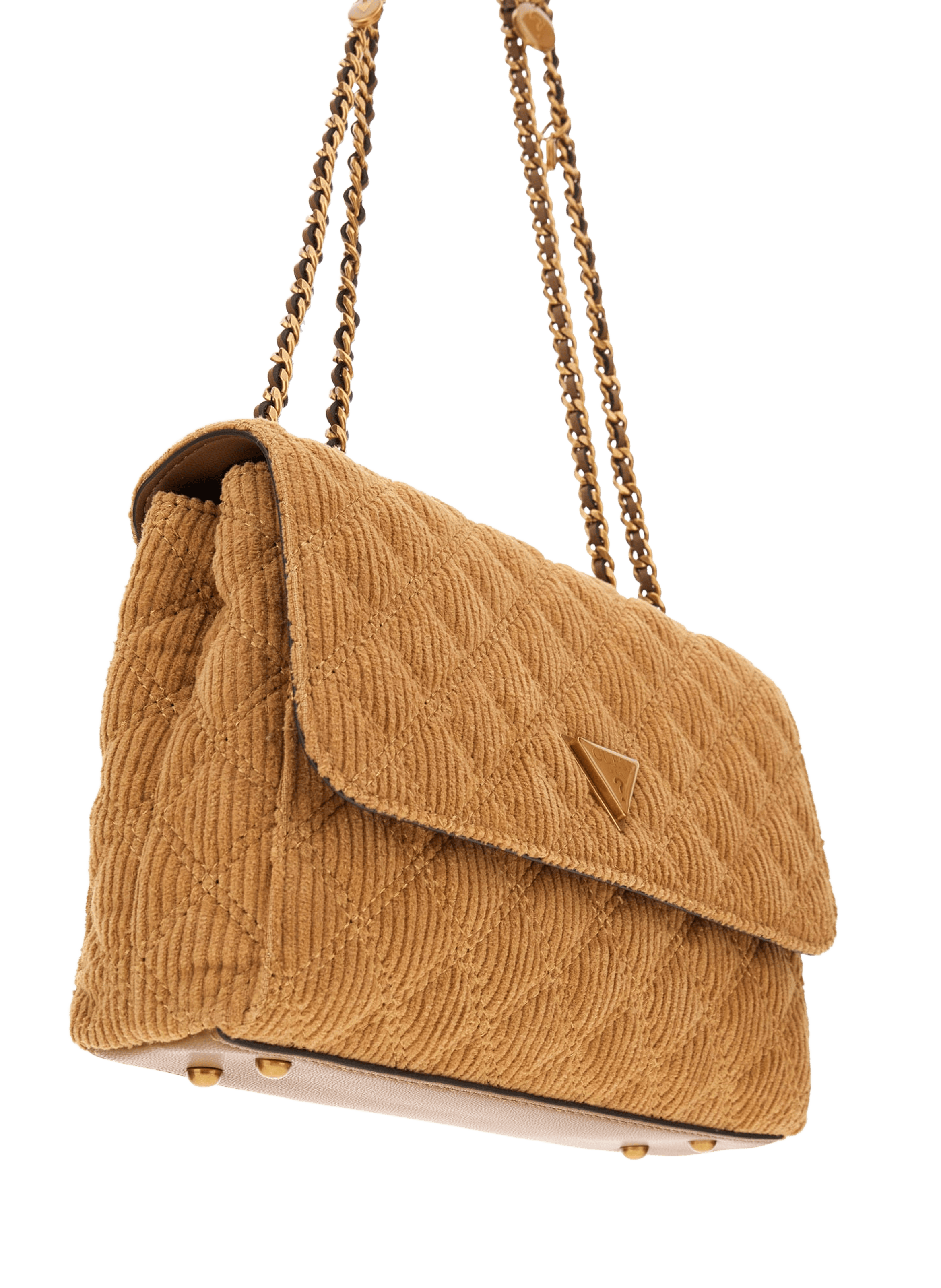 Sac matelassée en coton mélangée GUESS Marron