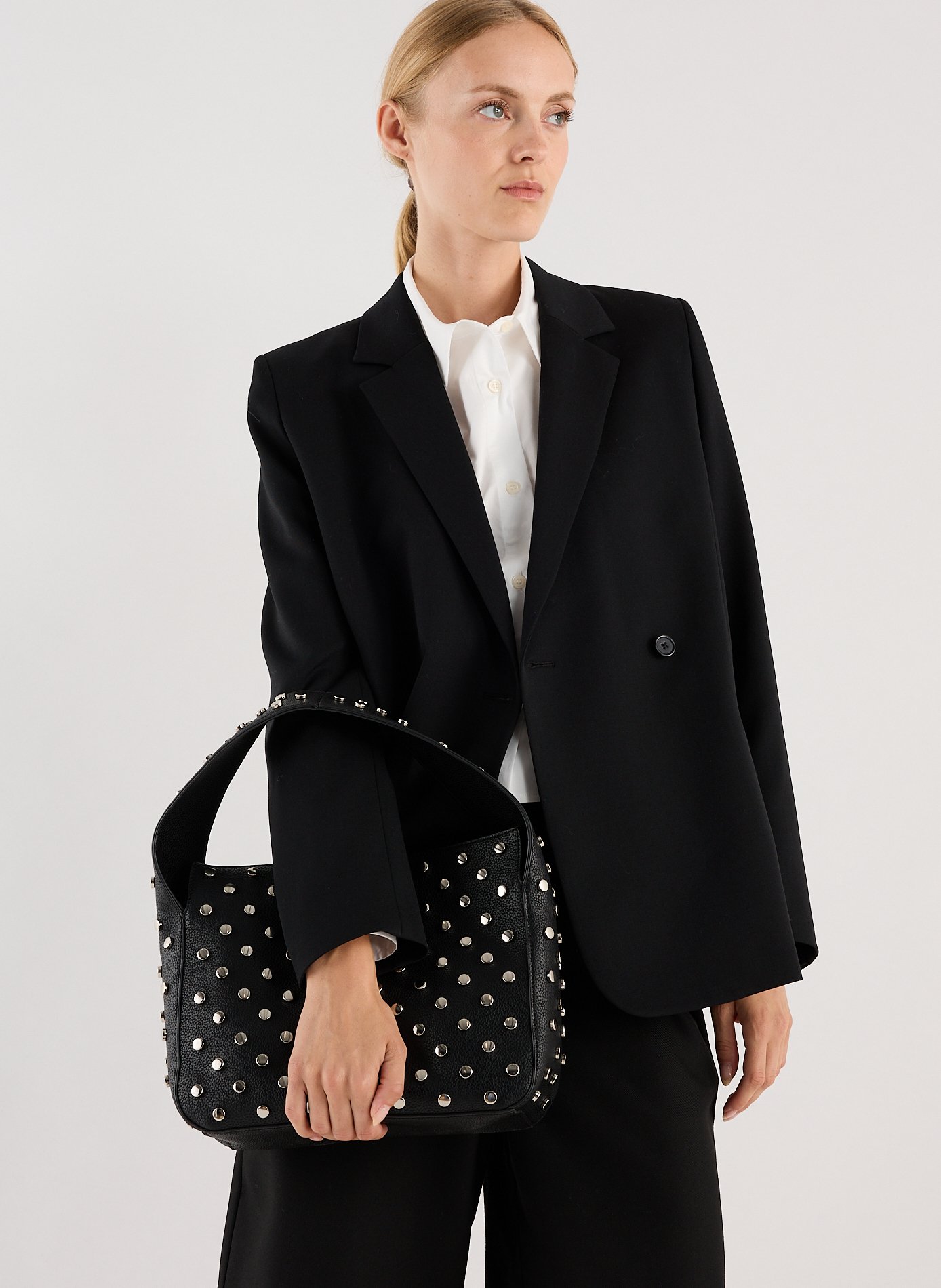  Sac à main Glaggla clouté SAISON 1865 Noir