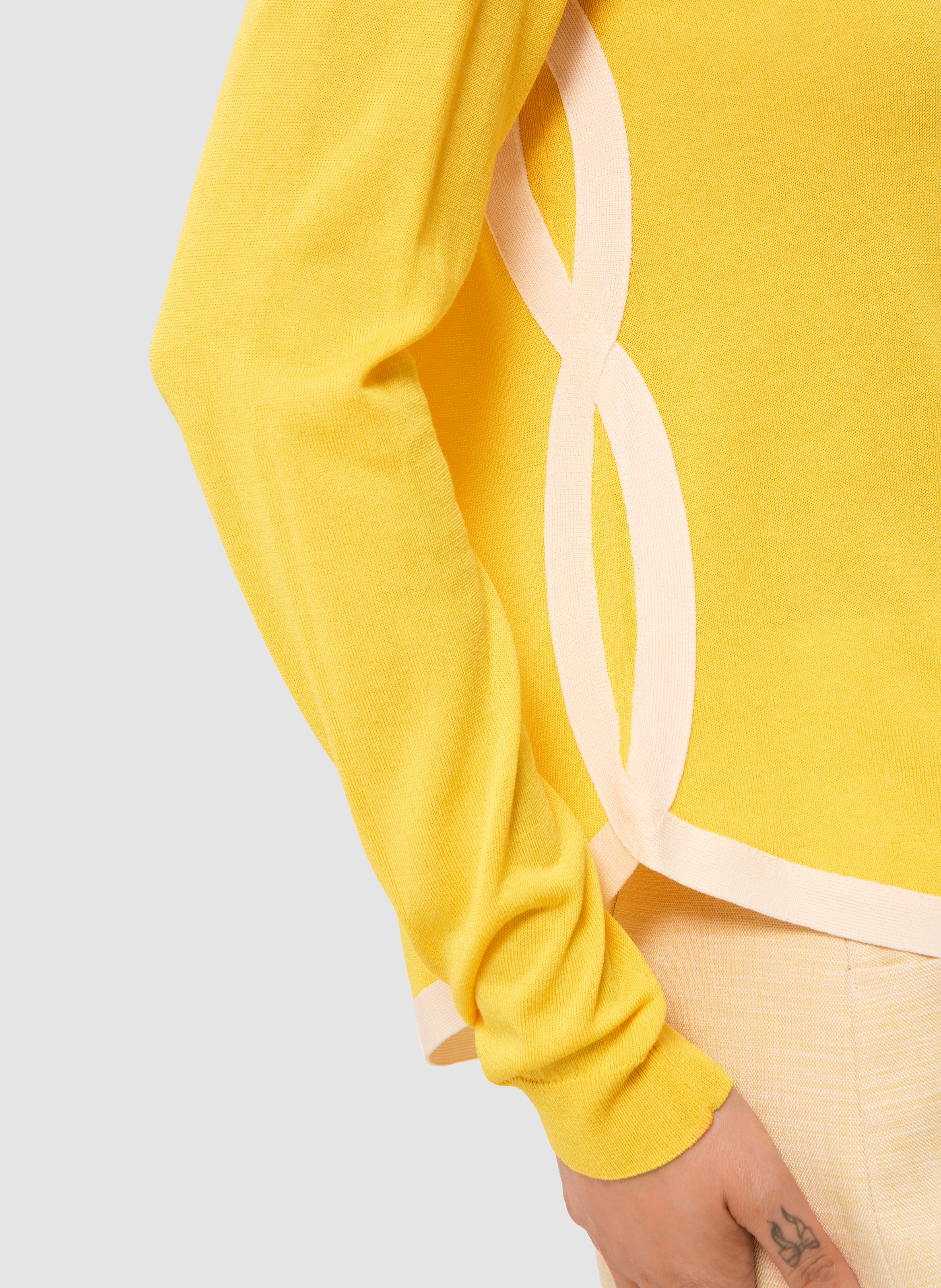 Pull ponama TARA JARMON Jaune