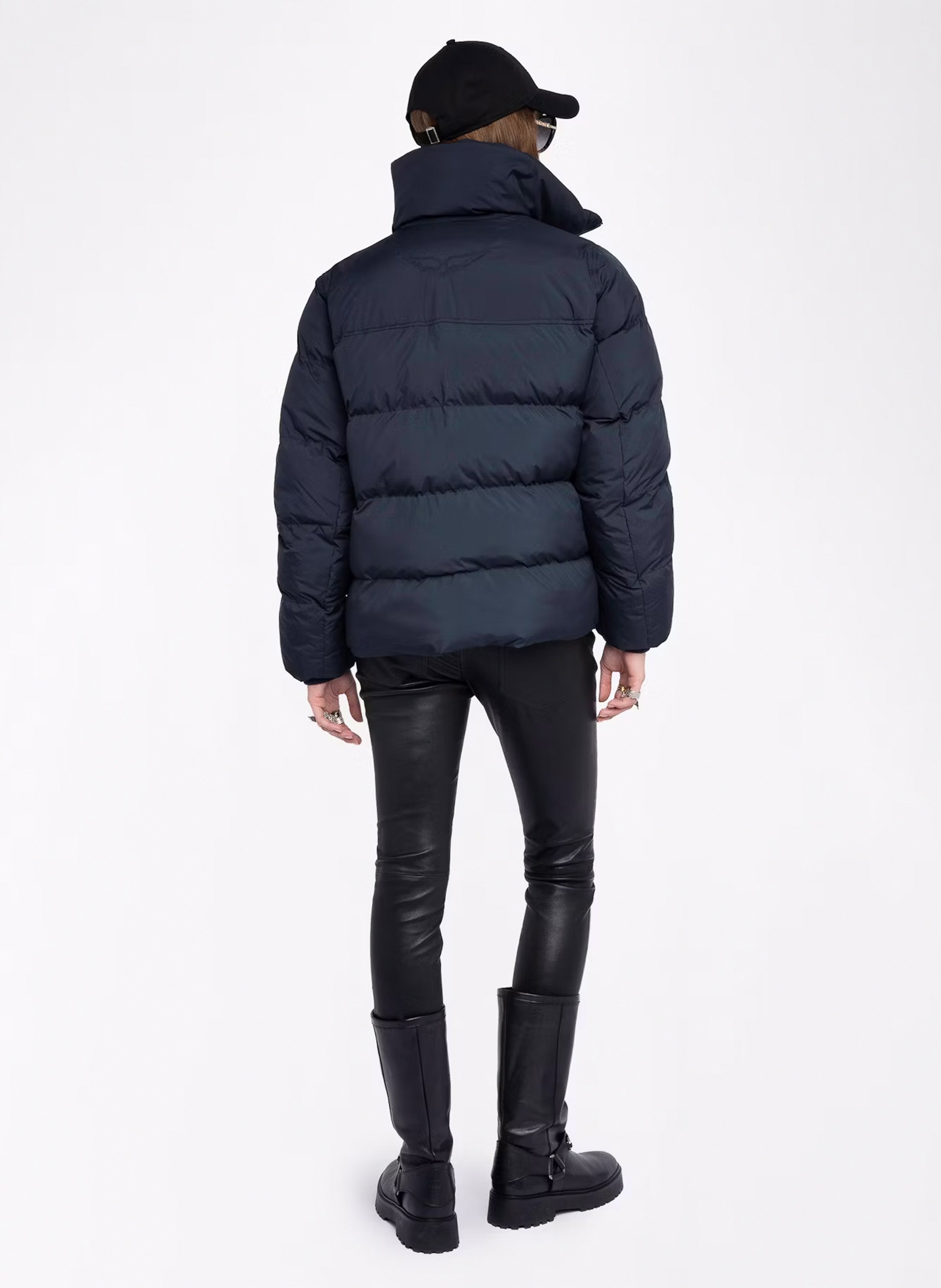 Doudoune courte matelassée unie kian ZADIG&VOLTAIRE Bleu