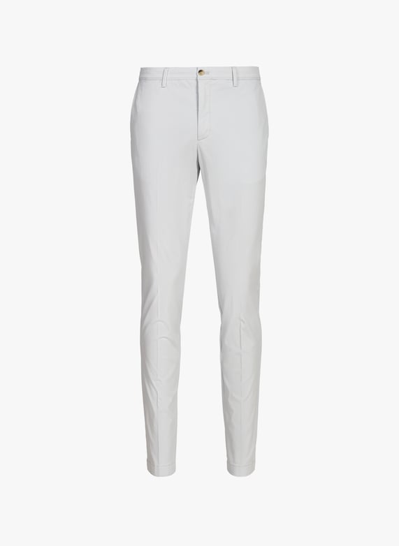 Pantalon slim en coton mélangé | Gris by HACKETT Pantalon slim en coton mélangé Gris