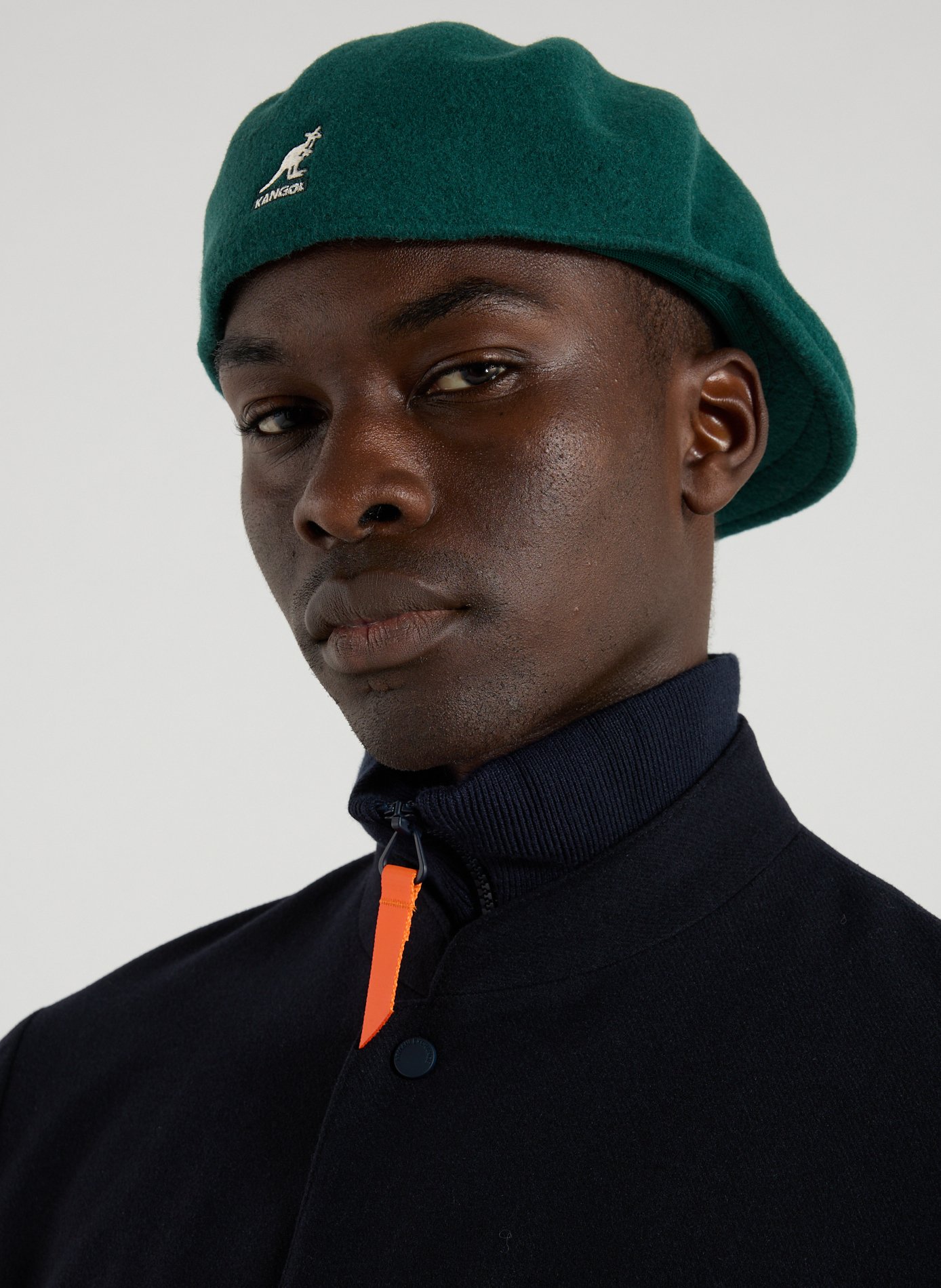 Wool beret KANGOL Khaki