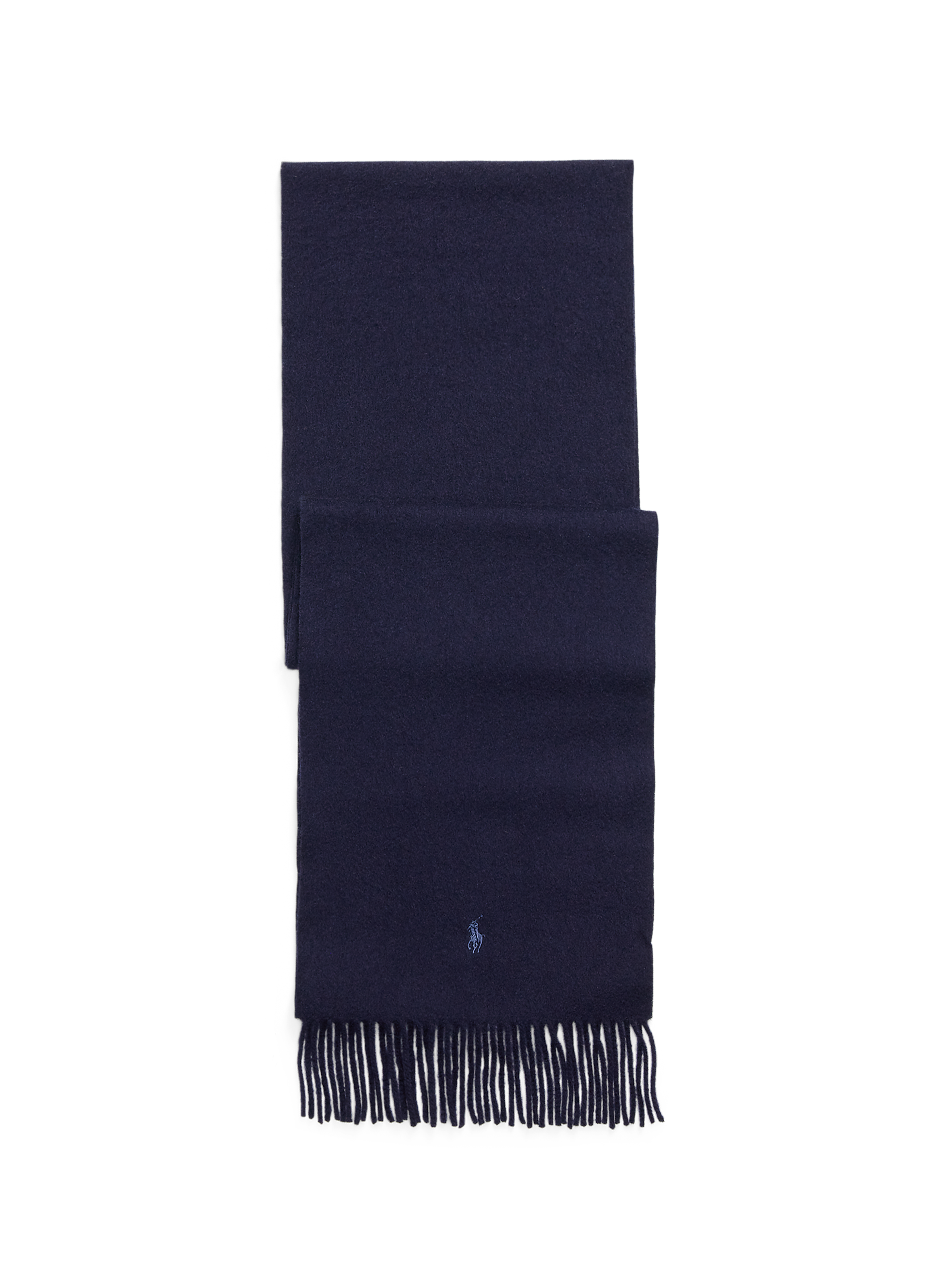 POLO RALPH LAUREN Echarpe à logo en cachemire Bleu