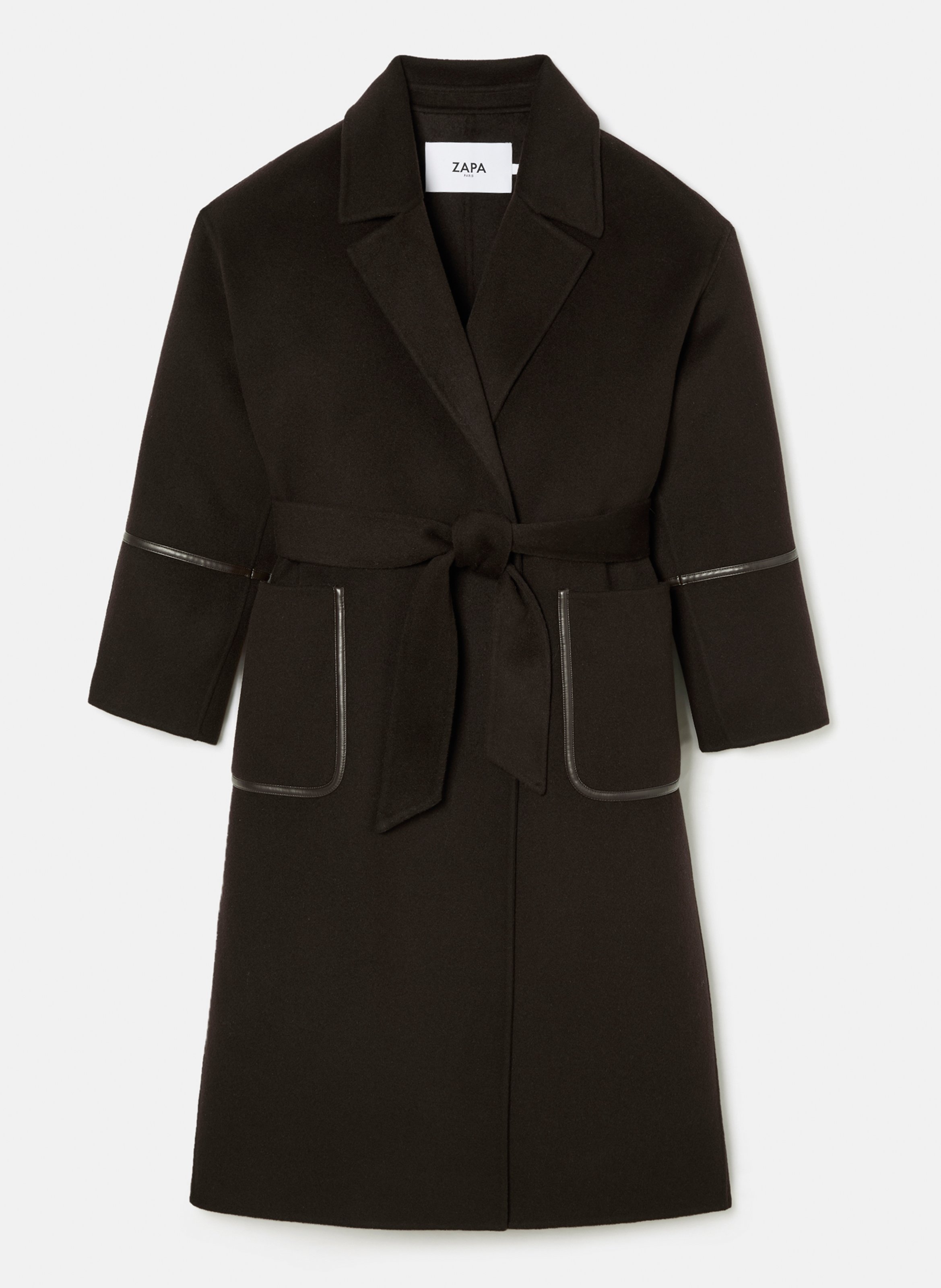 Manteau  madi ZAPA Marron