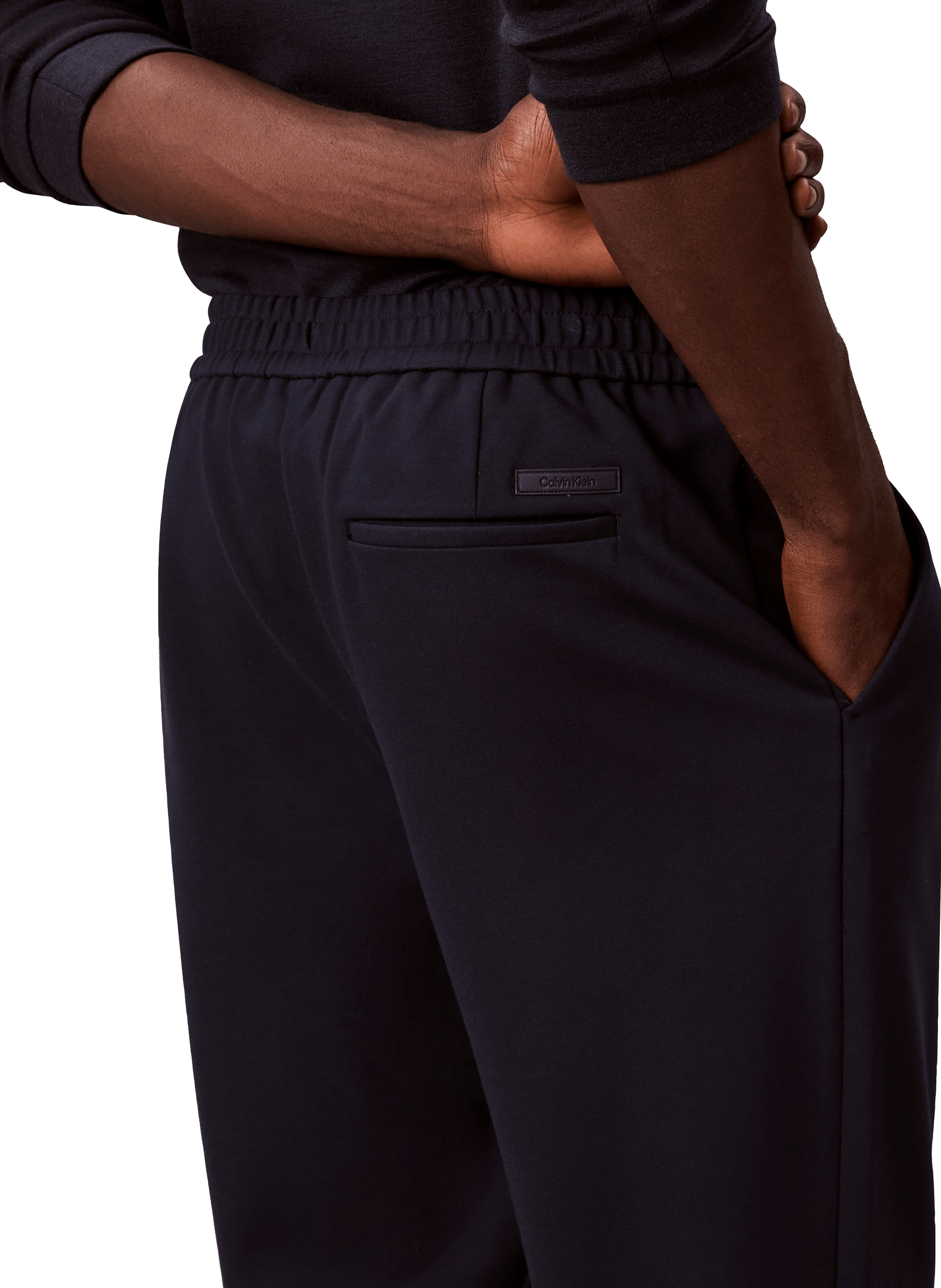 Tapered Cropped Pants CALVIN KLEIN Blue