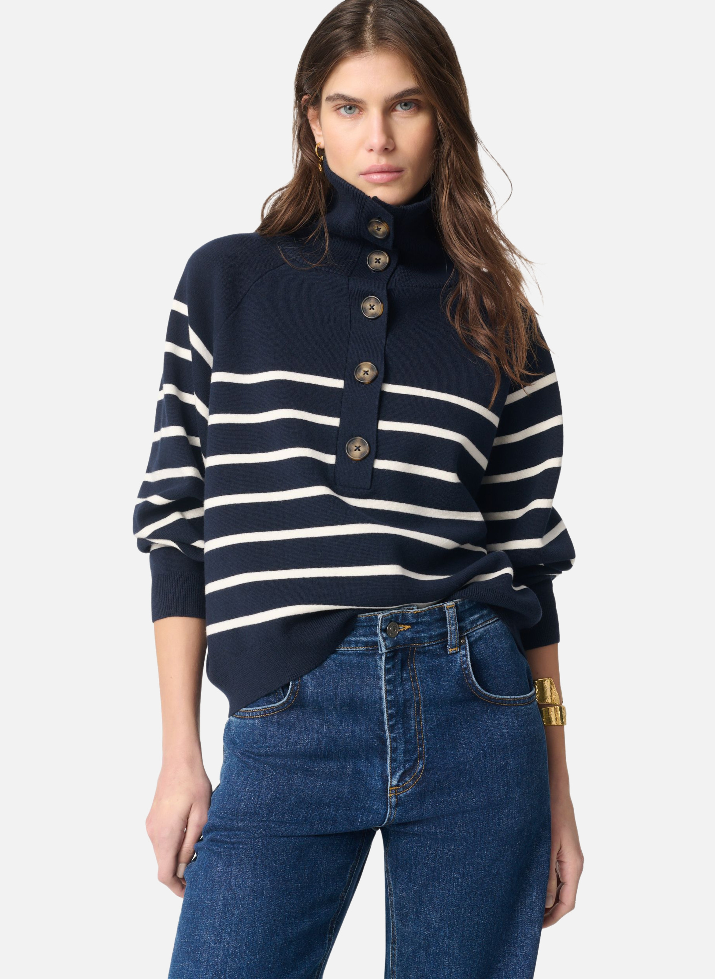 Pull gibson VANESSA BRUNO Bleu