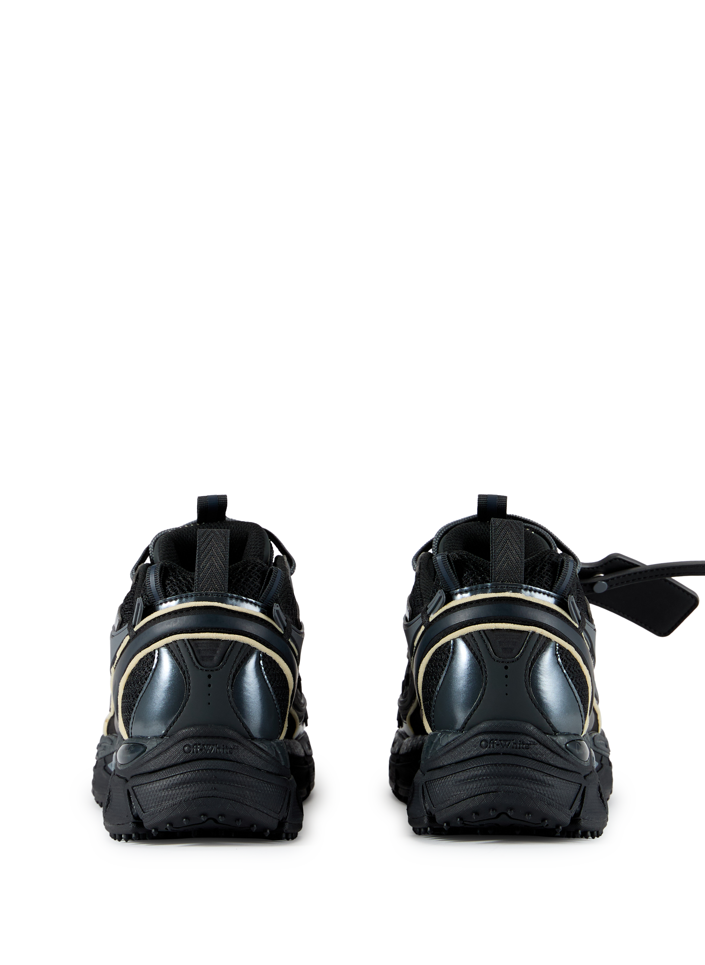 Bi-material sneakers OFF-WHITE Black