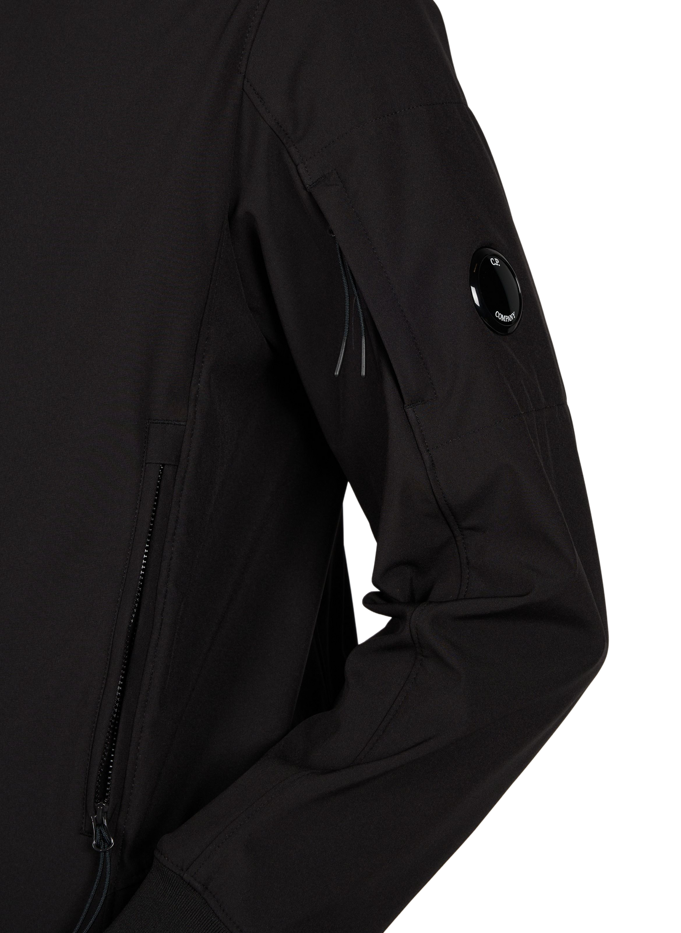 Veste zippée à capuche CP COMPANY Noir