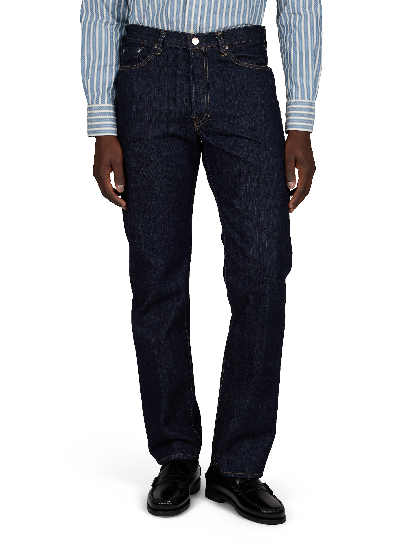 Cotton jeans EDWIN Blue