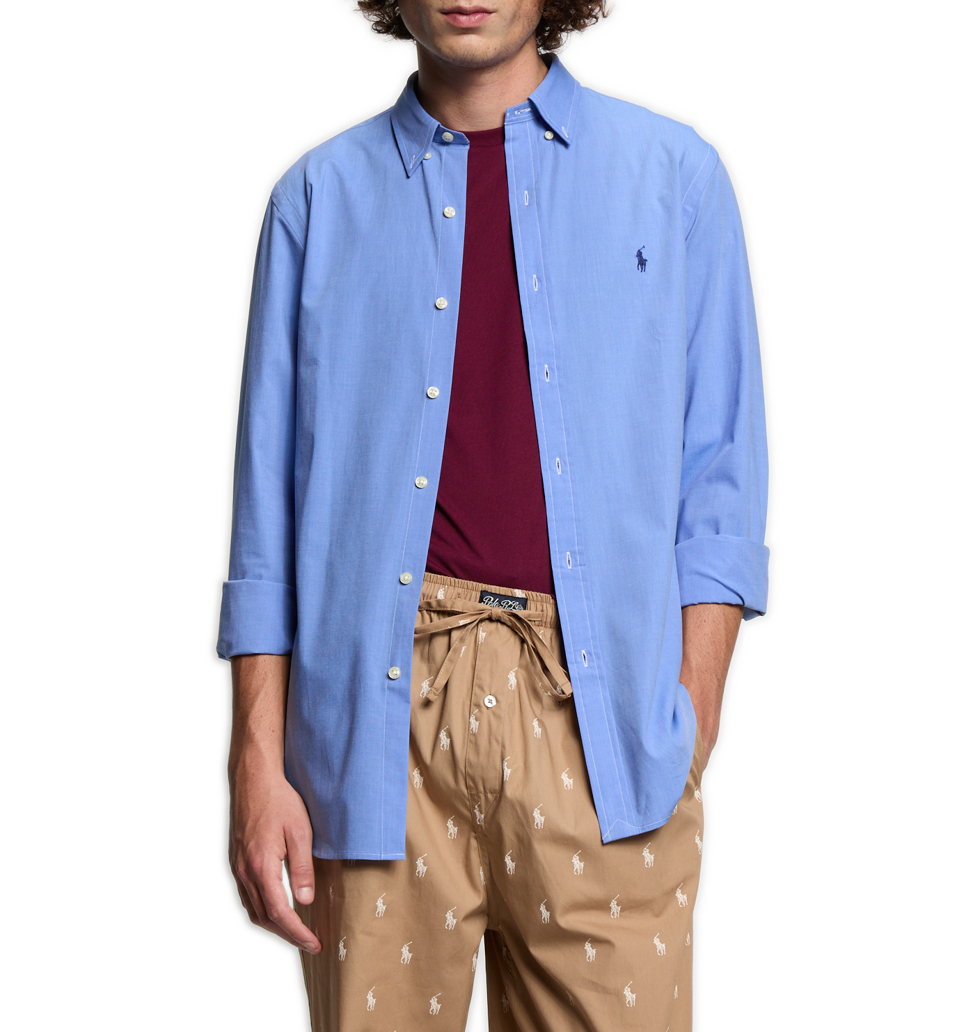  Cotton shirt POLO RALPH LAUREN Blue