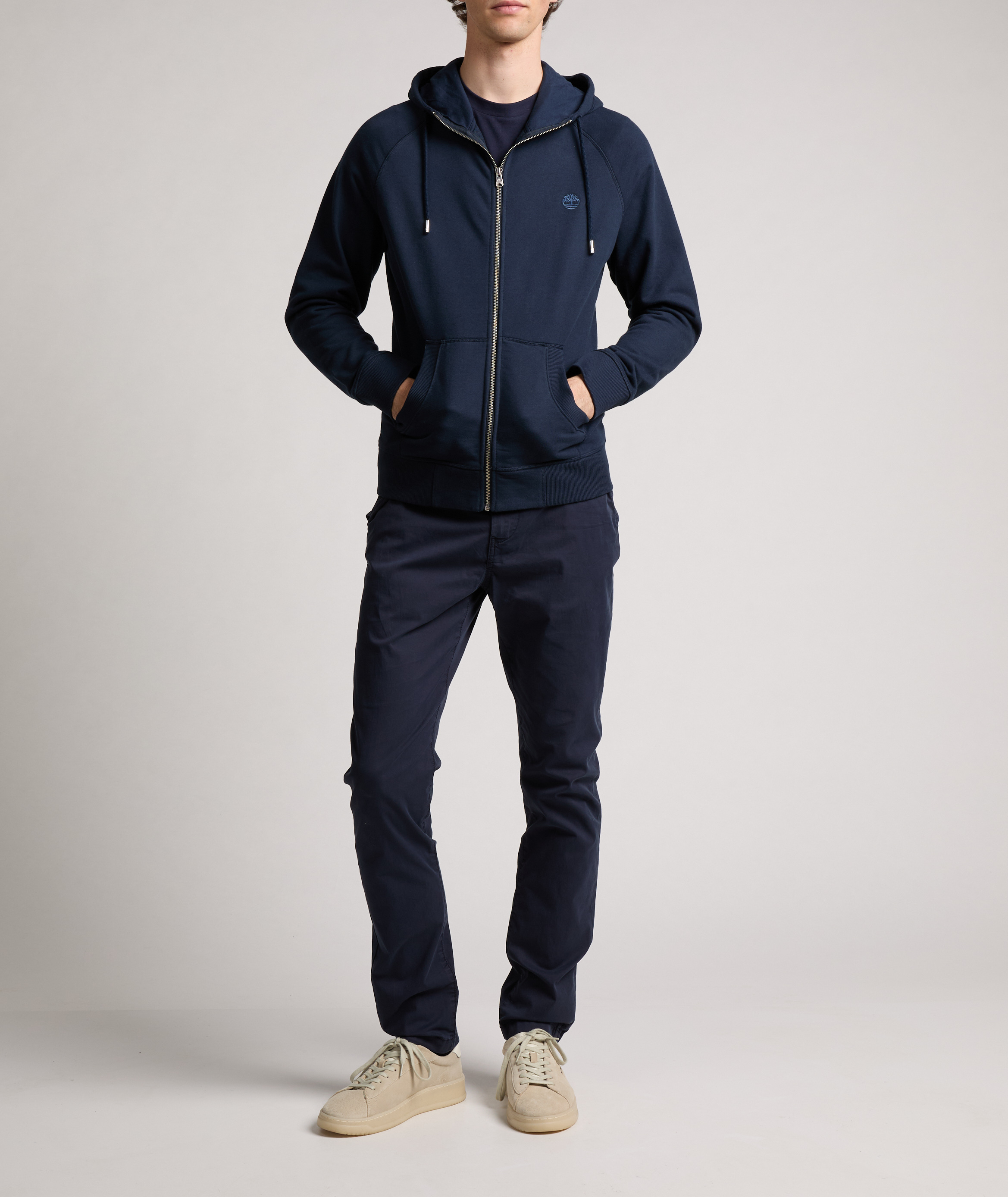 Straight-leg cotton trousers NAPAPIJRI Blue