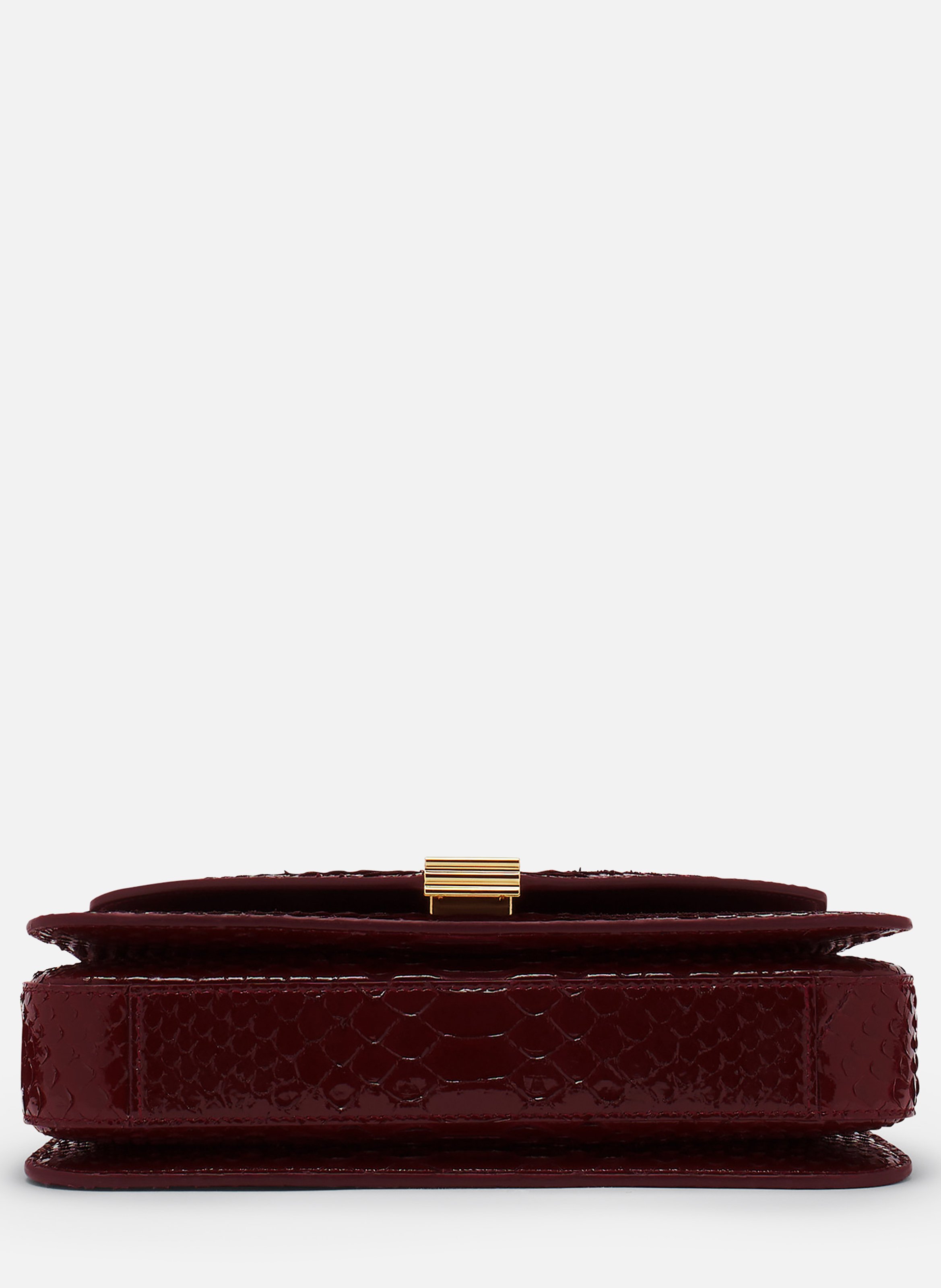 Sac concerto arpege en python LANVIN Rouge