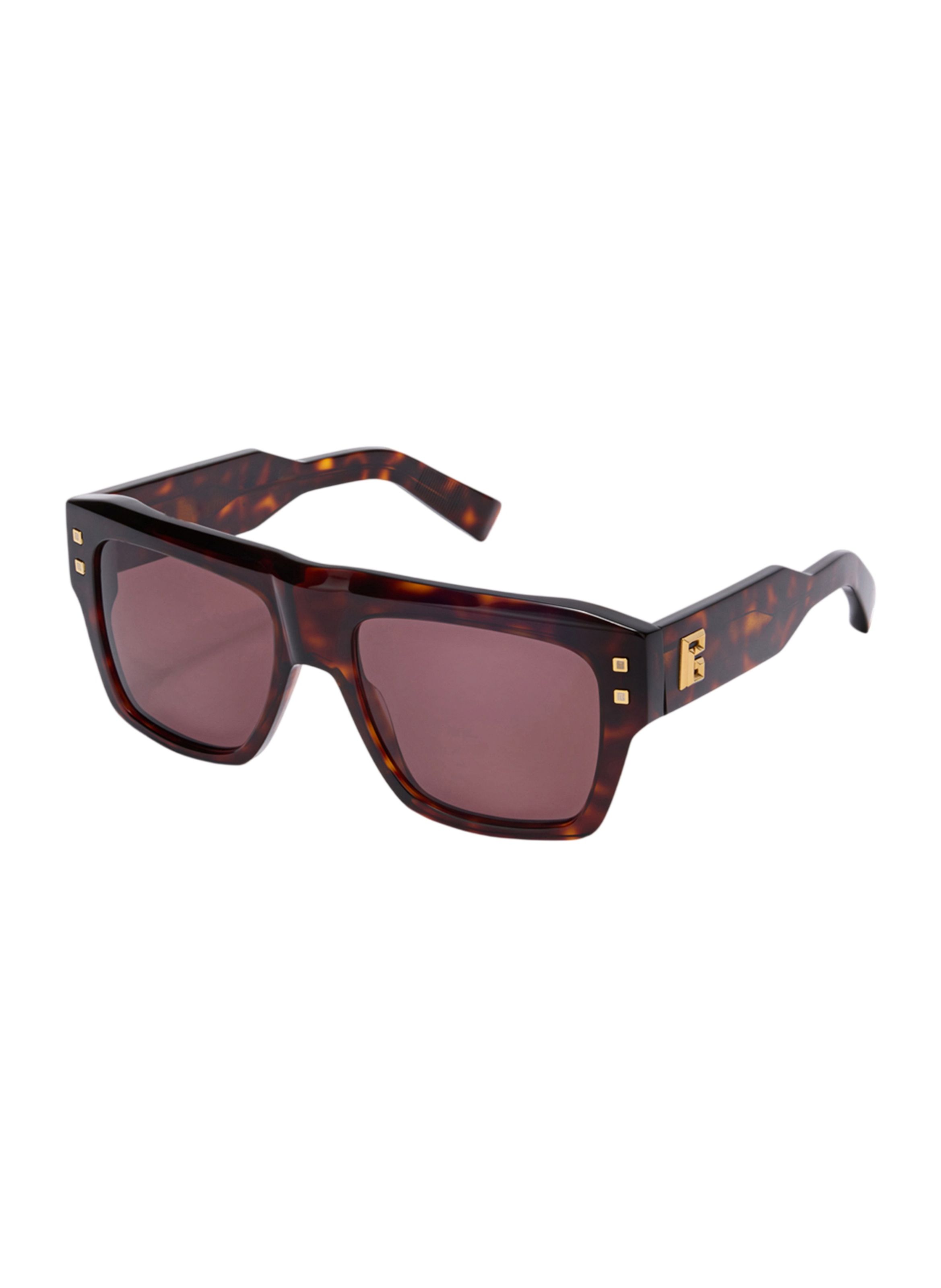 Lunettes de soleil b-scene BALMAIN Marron