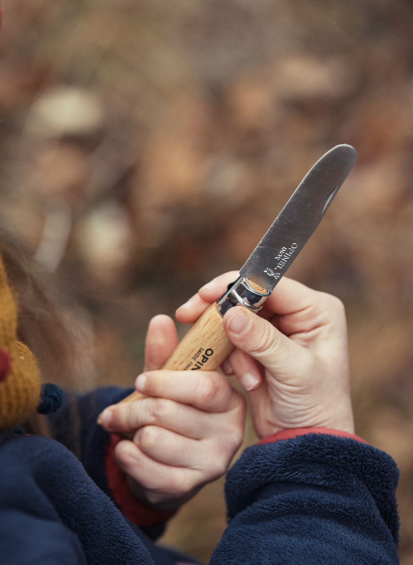 Set Taschenmesser für Kinder Mein erstes Opinel OPINEL Beige