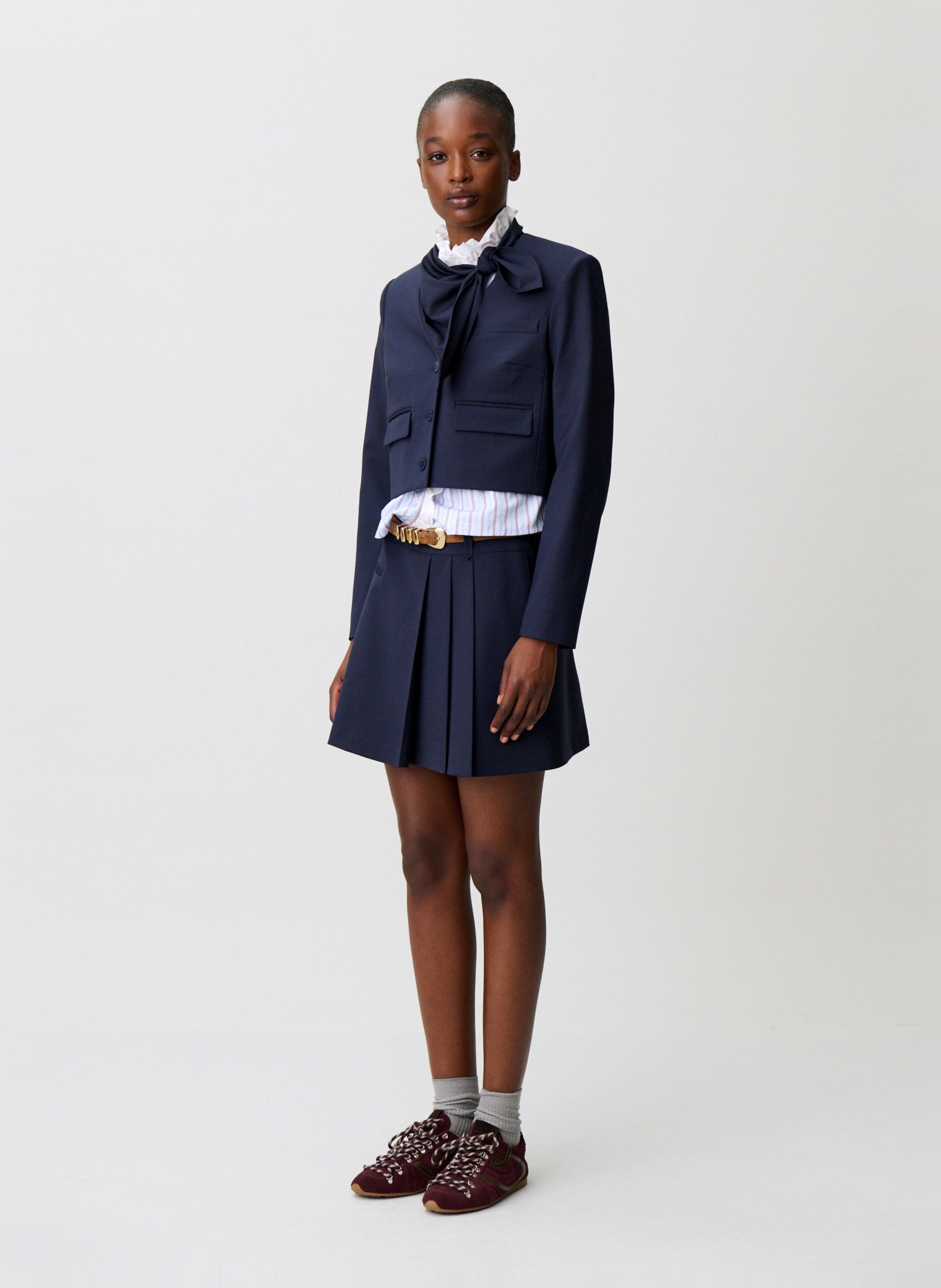 Veste de tailleur ajustée CLAUDIE PIERLOT Bleu