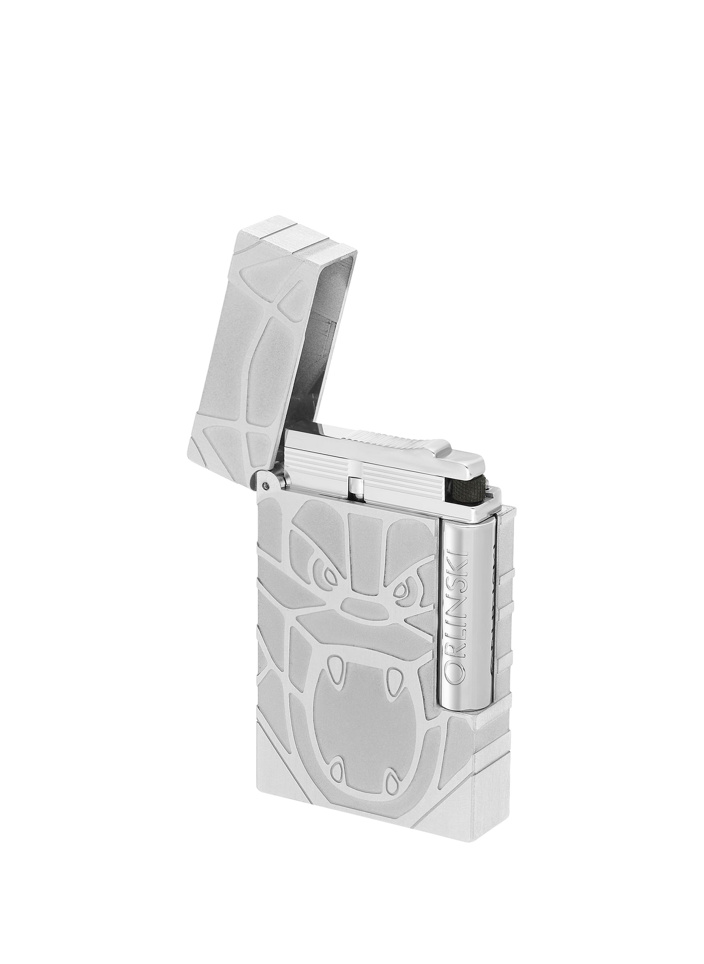 Brushed Lighter Line 2 Orlinski S.T. DUPONT Silver