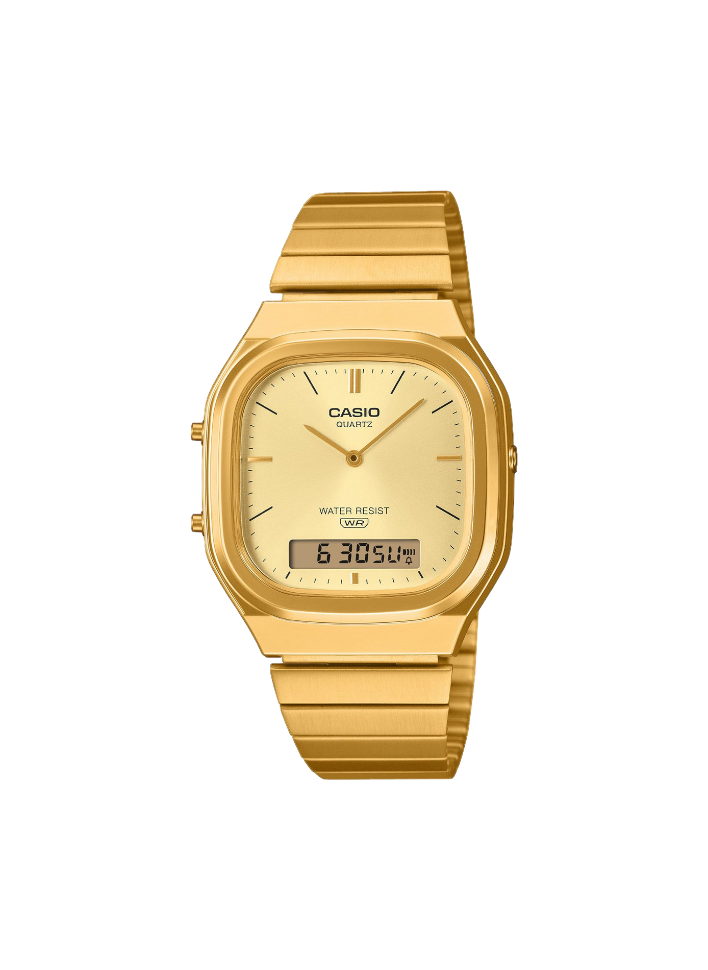Casio Vintage stainless steel quartz watch CASIO Golden