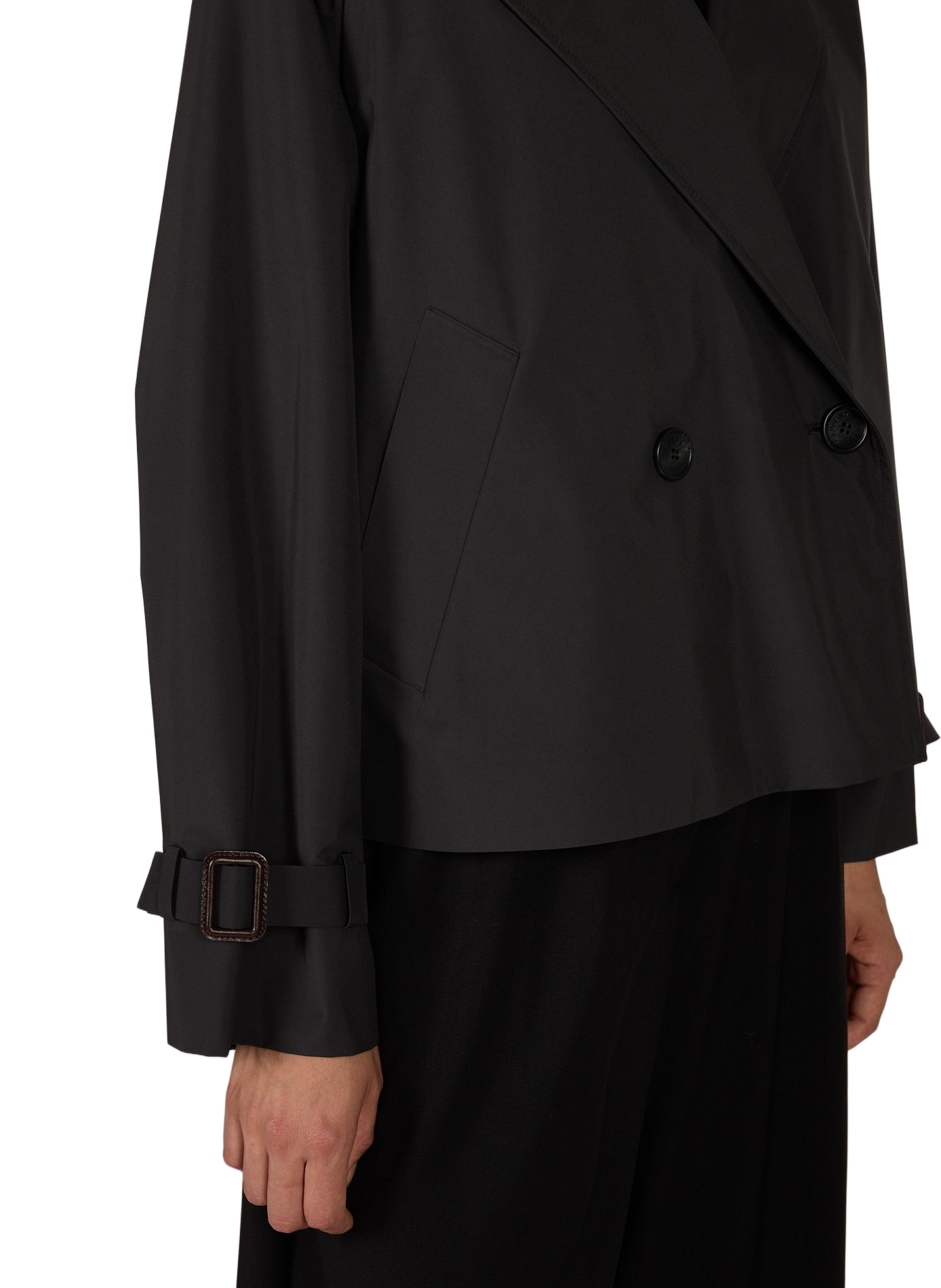 Short double-breasted jacket MAX MARA WEEK END Black