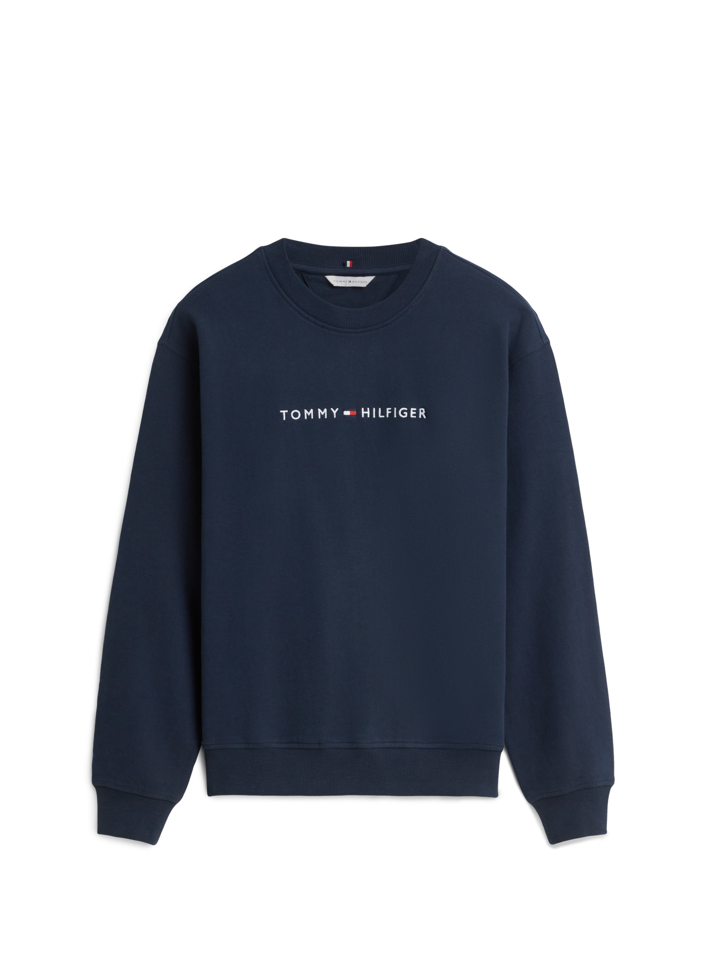 Cotton oversized sweater TOMMY HILFIGER Blue