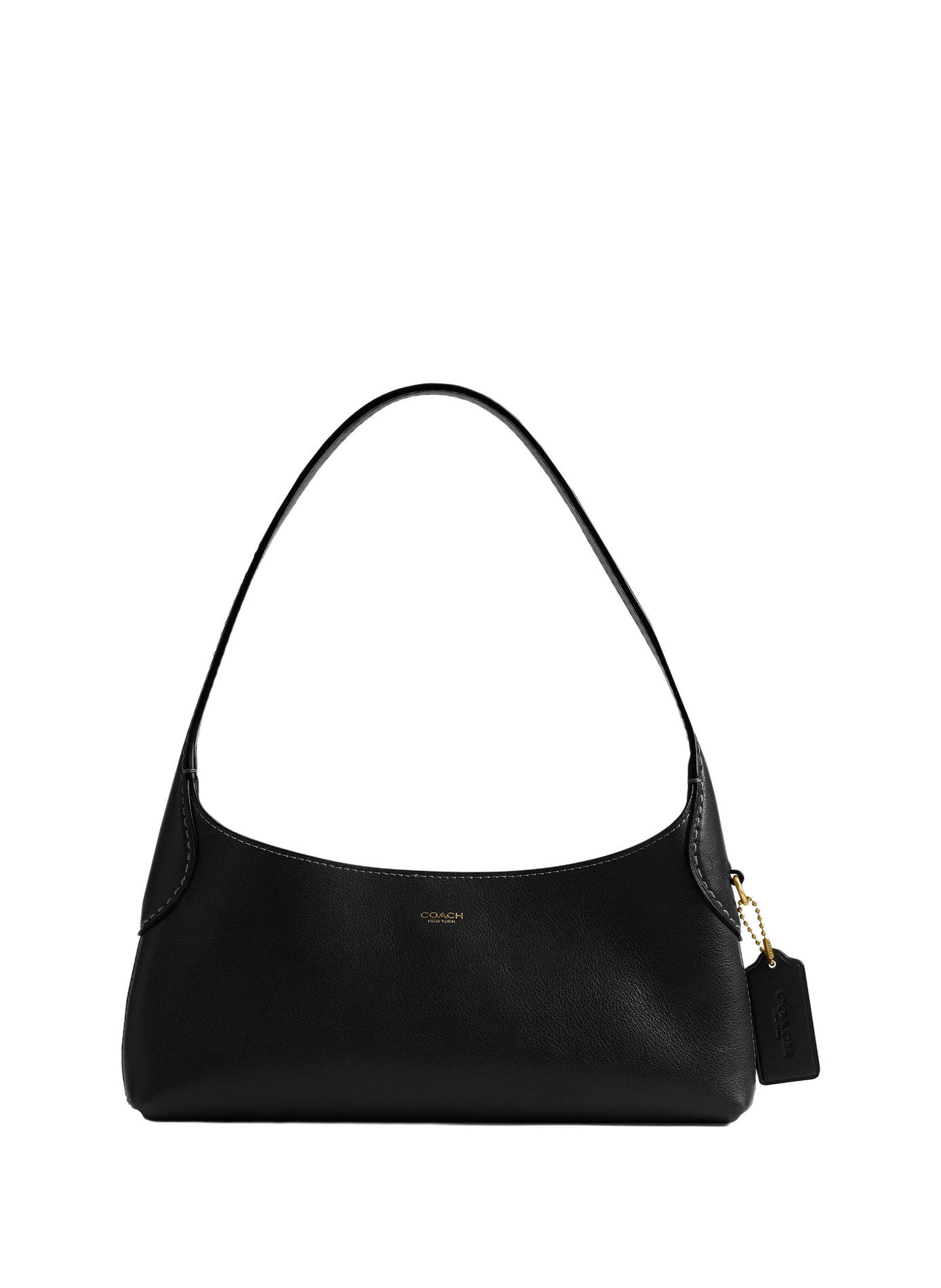 BROOKLYN 26 leather shoulder bag COACH Black