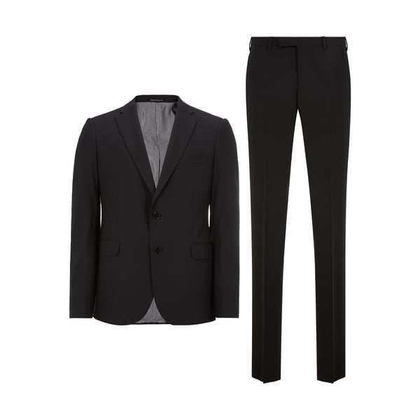 Costume deux pièces uni