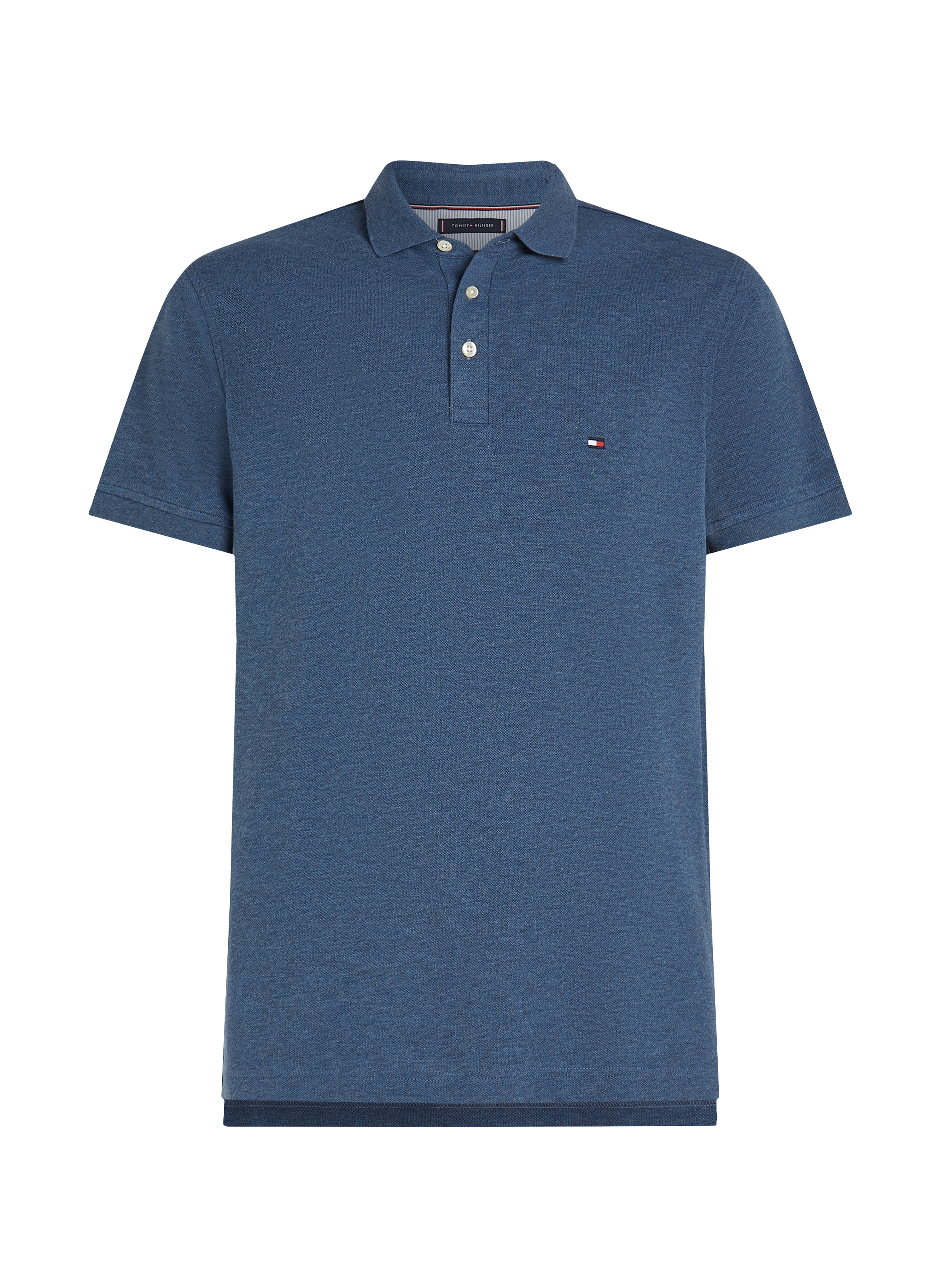 Cotton piqué polo shirt TOMMY HILFIGER Blue