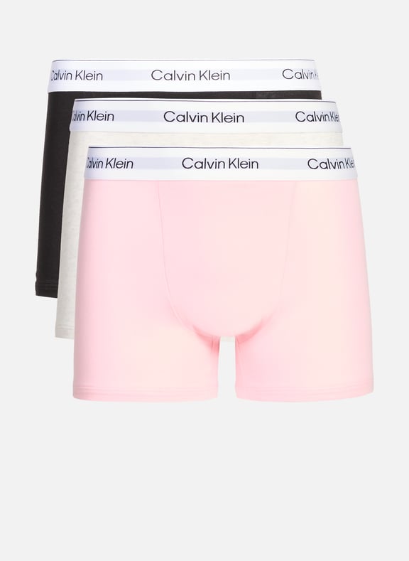 Pack of 3 boxers Multicolour by CALVIN KLEIN CALVIN KLEIN Pack of 3 boxers Multicolour